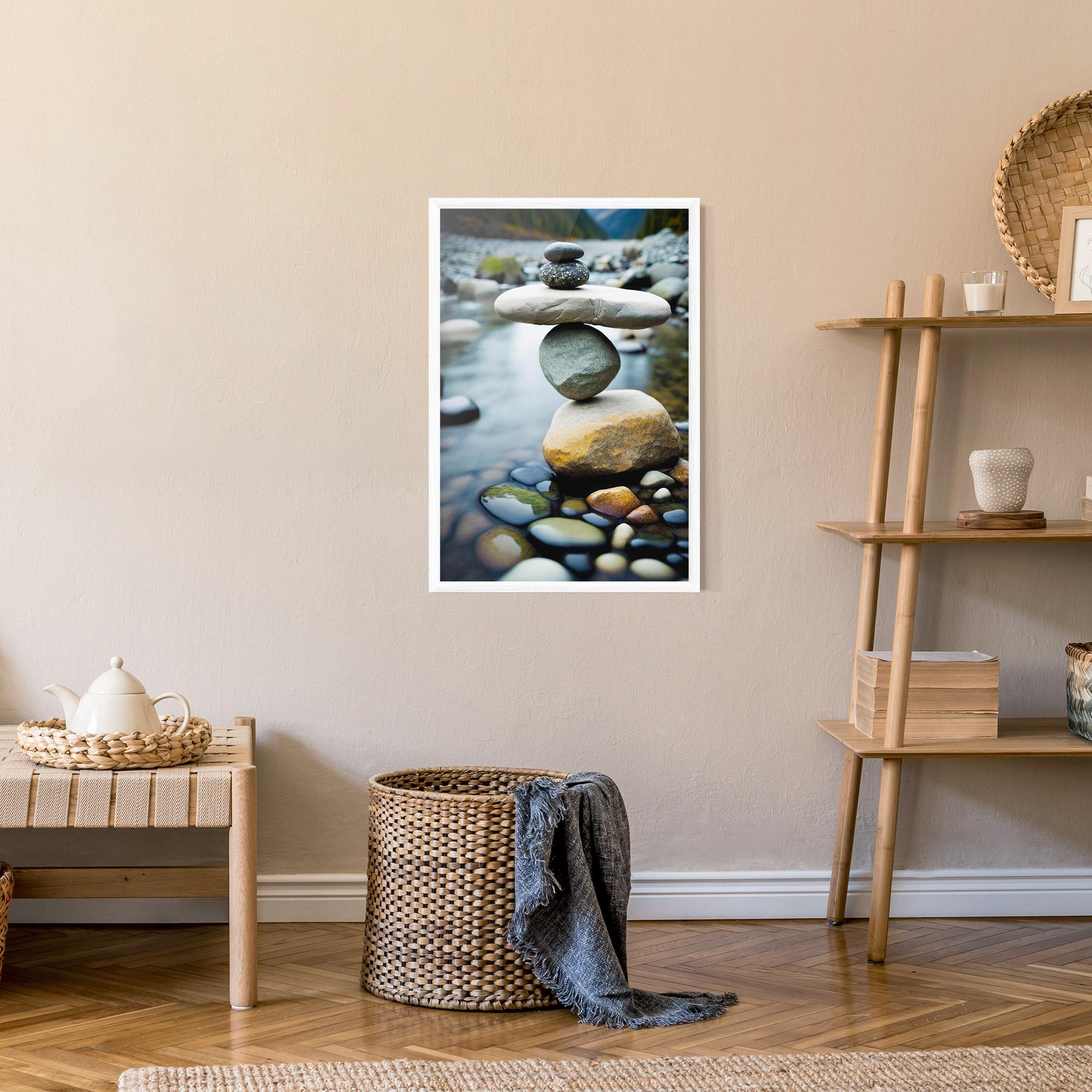 Gerahmte Poster Balanced Rocks mockup 9