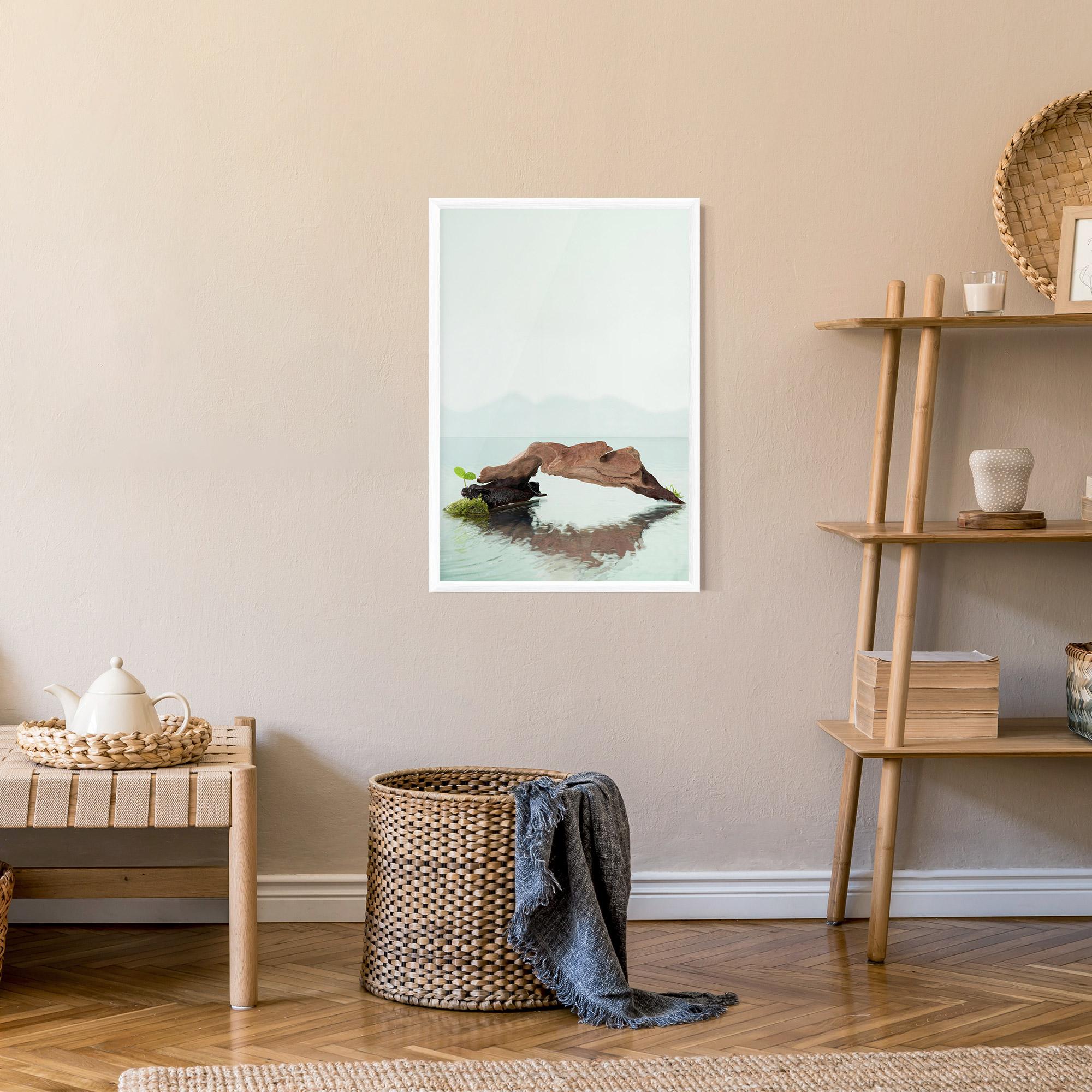 Gerahmte Poster Water Rock View mockup 9