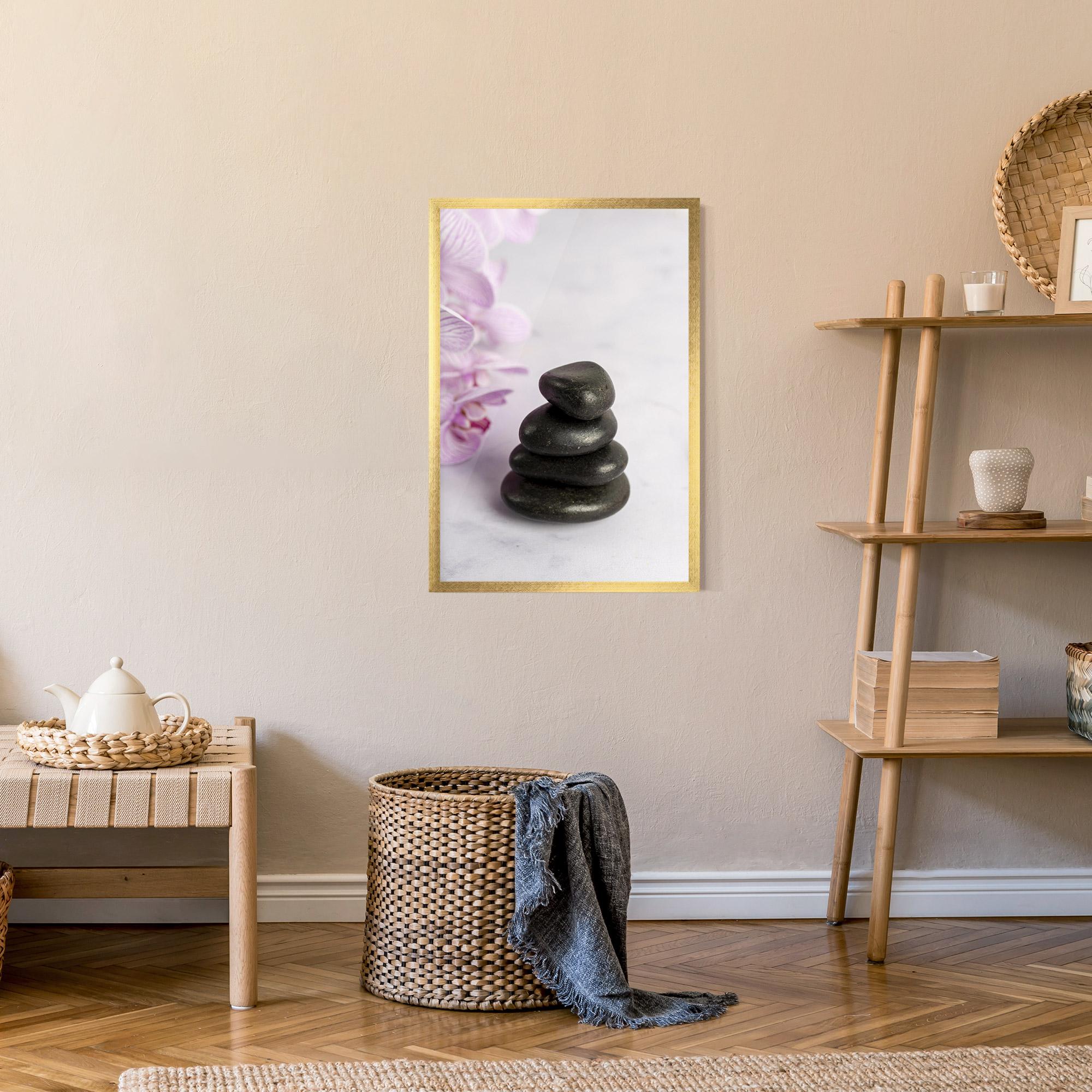 Gerahmte Poster Small Stones mockup 9