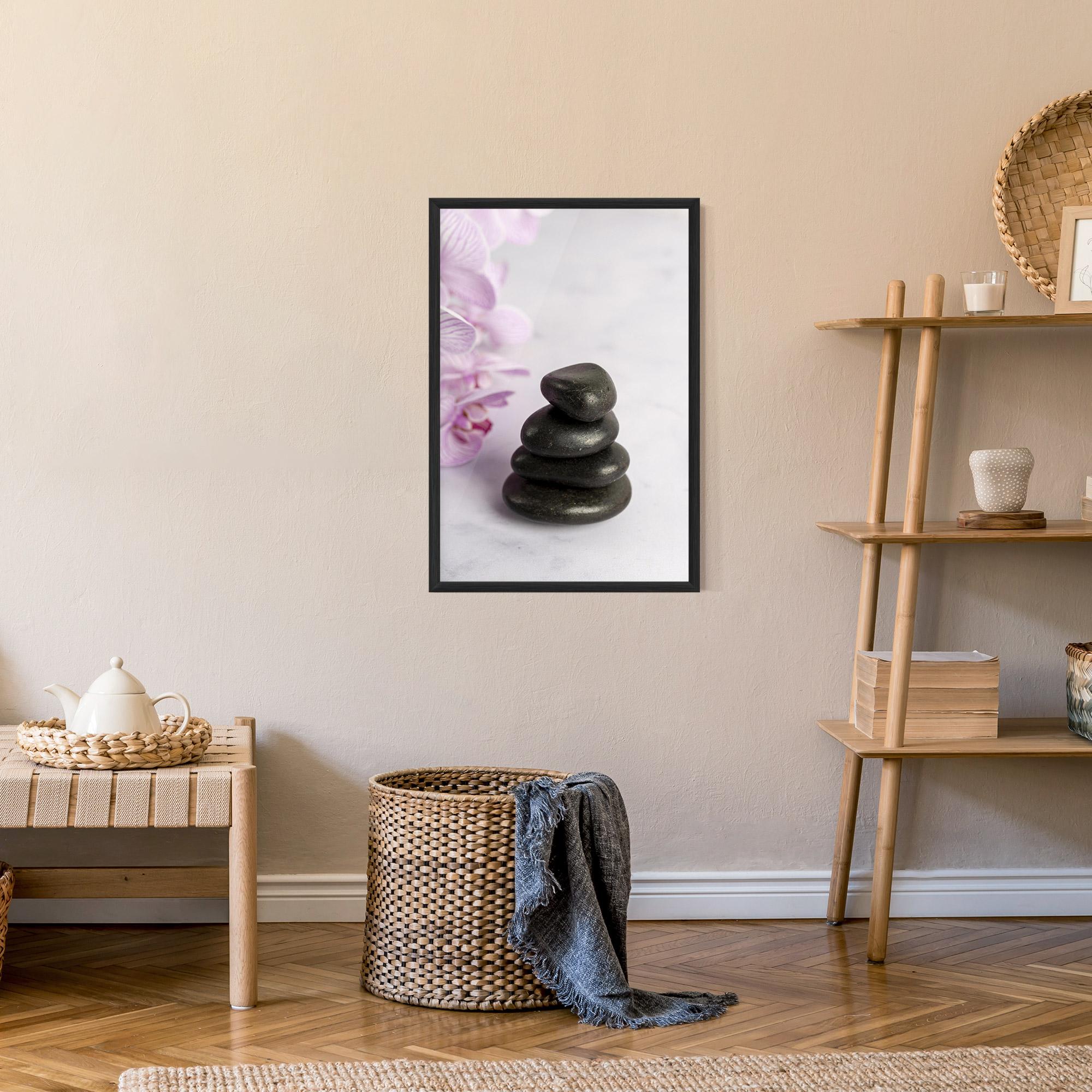 Gerahmte Poster Small Stones mockup 9