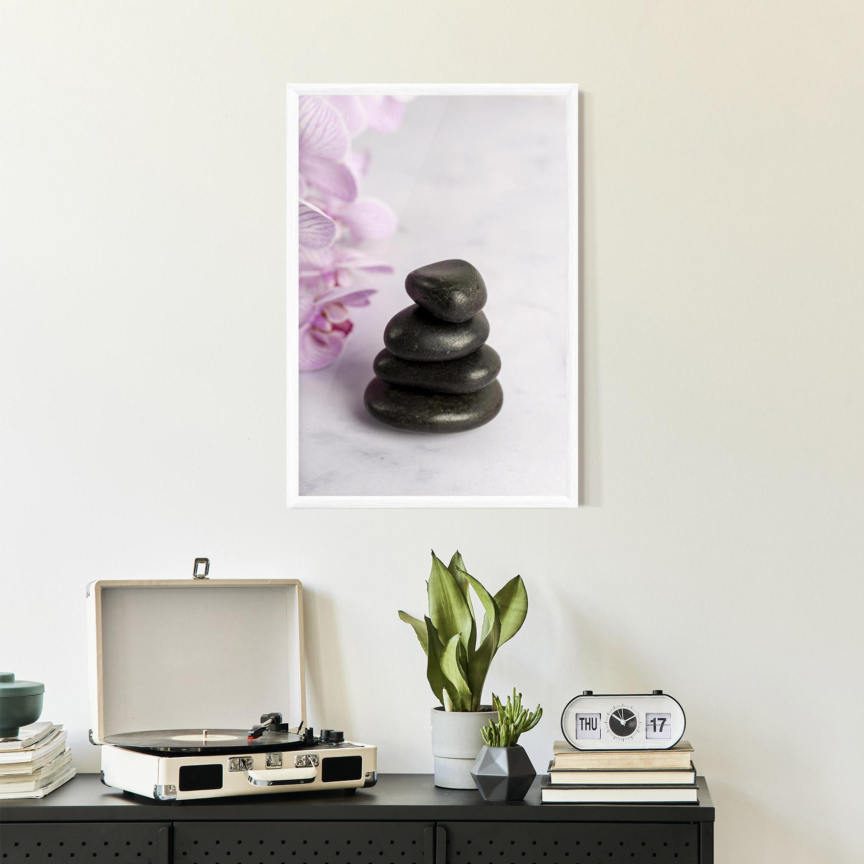 Gerahmte Poster Small Stones mockup 2