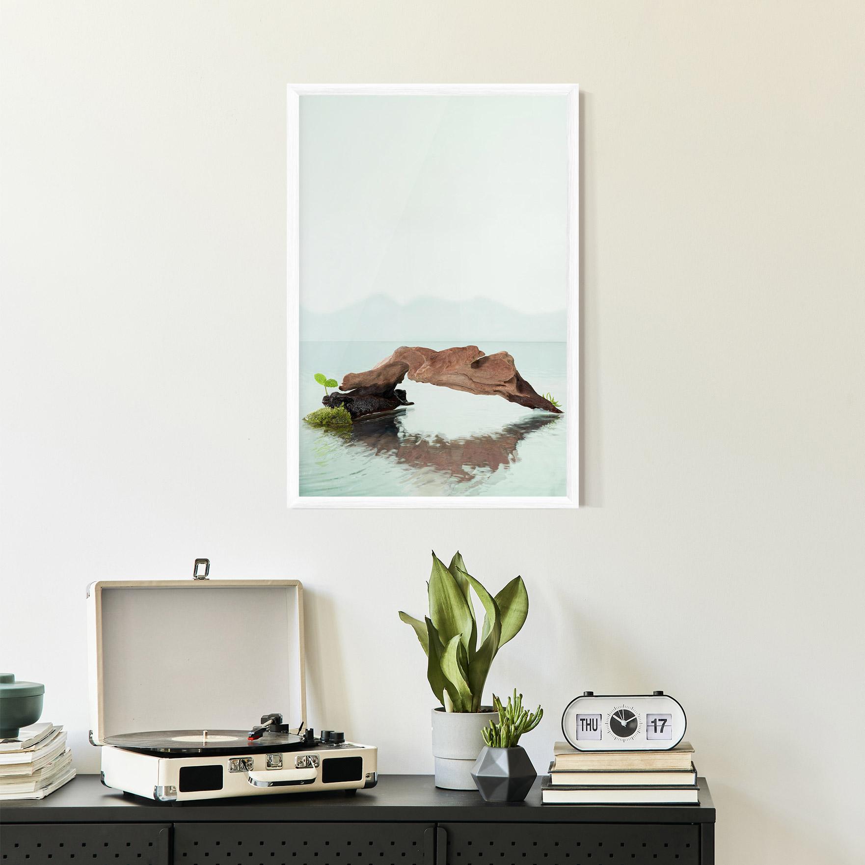 Gerahmte Poster Water Rock View mockup 2