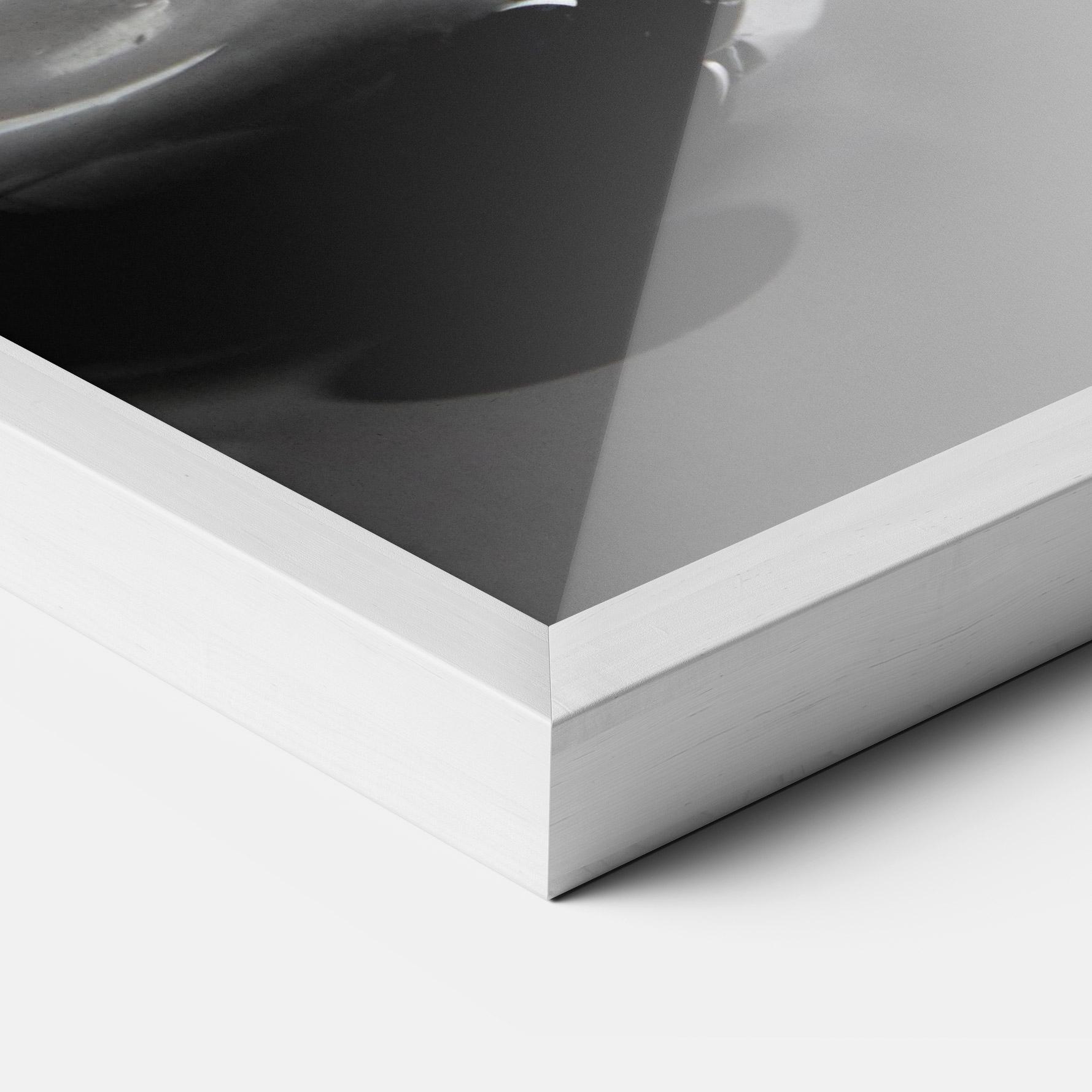 Gerahmte Poster Black Small Stones mockup 3