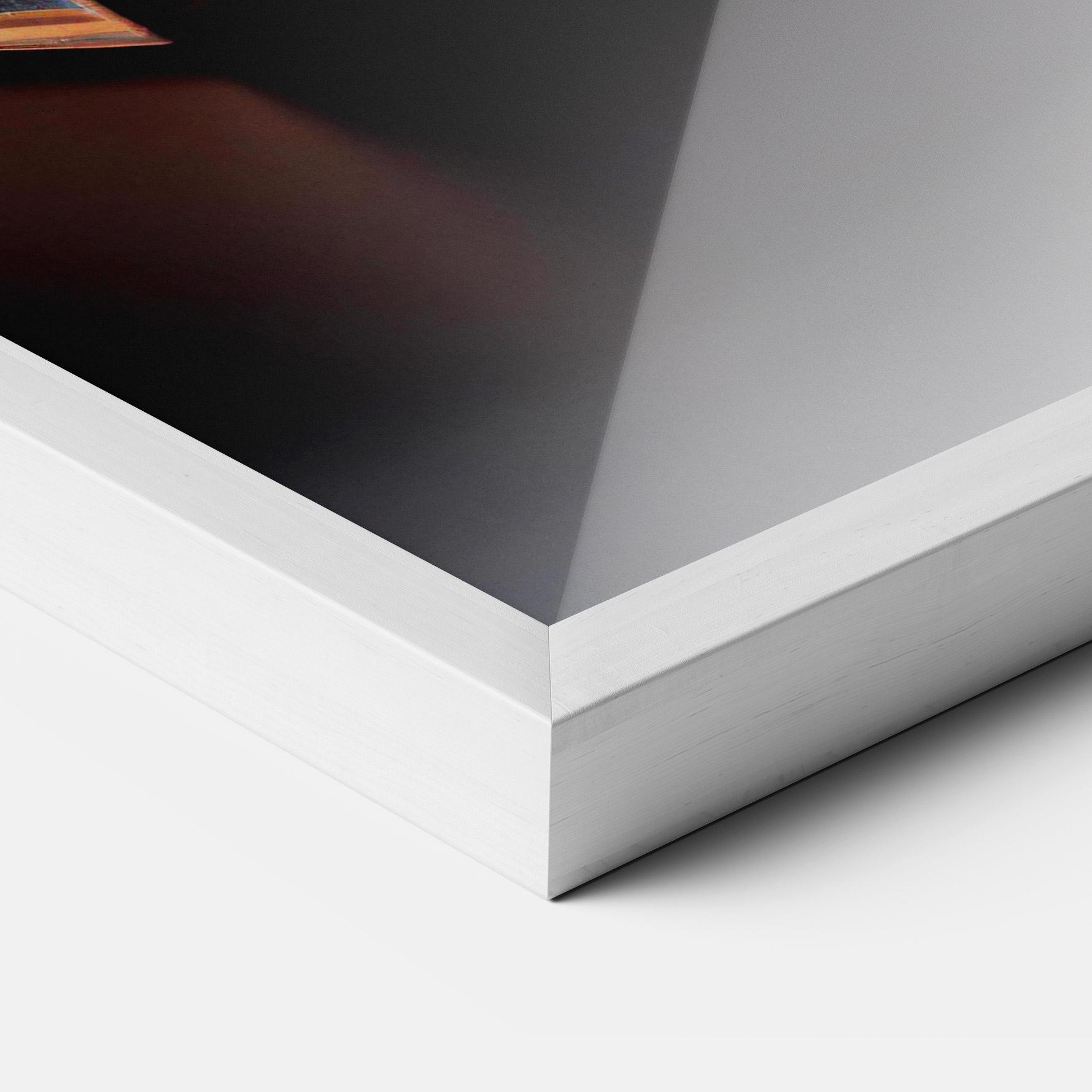 Gerahmte Poster Black Zen Stones mockup 3