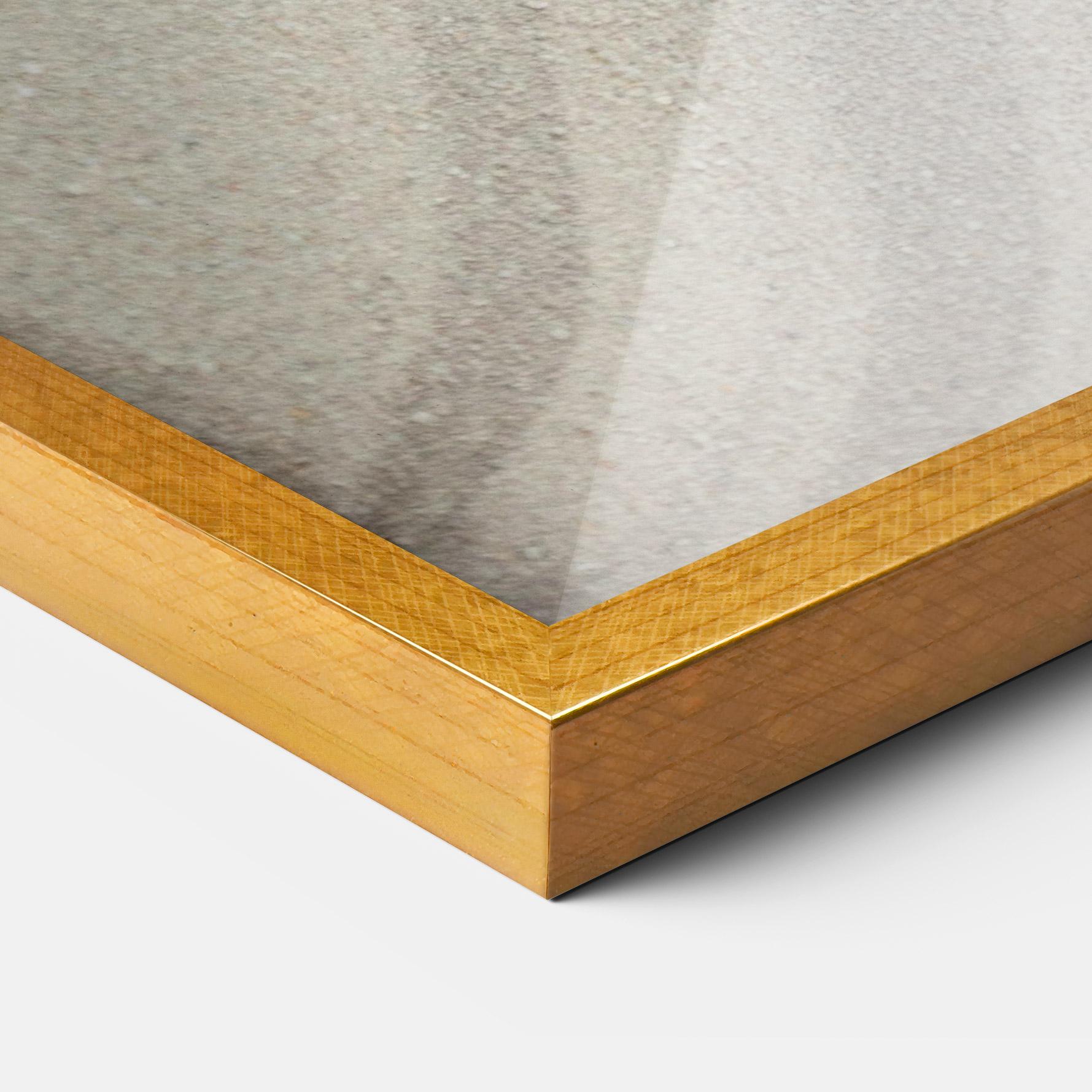 Gerahmte Poster Black Pebble mockup 3