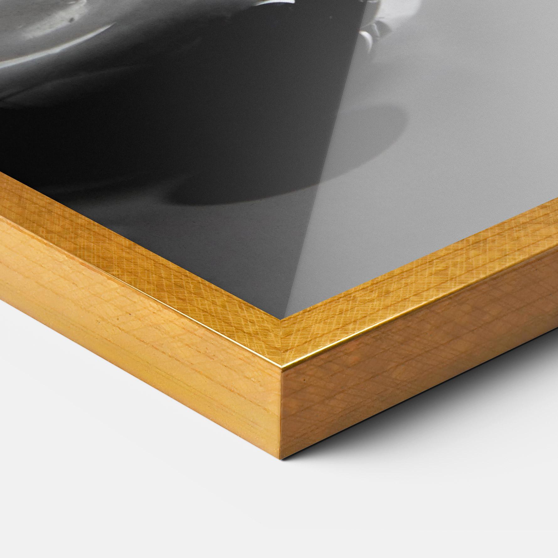 Gerahmte Poster Black Small Stones mockup 3