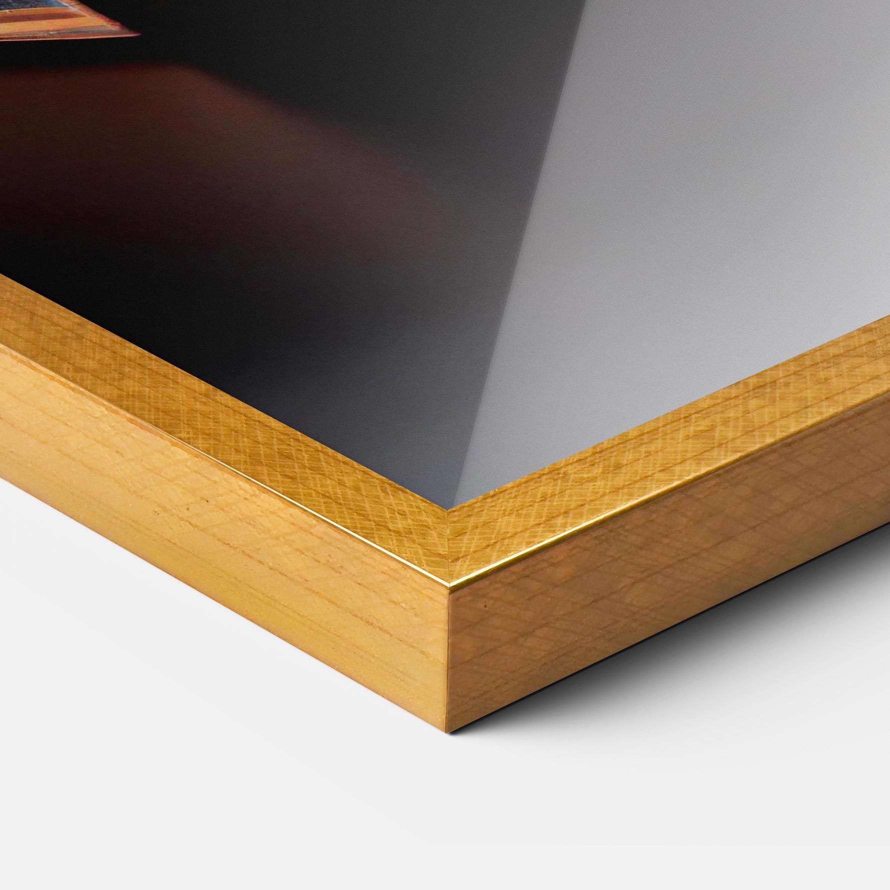 Gerahmte Poster Black Zen Stones mockup 3