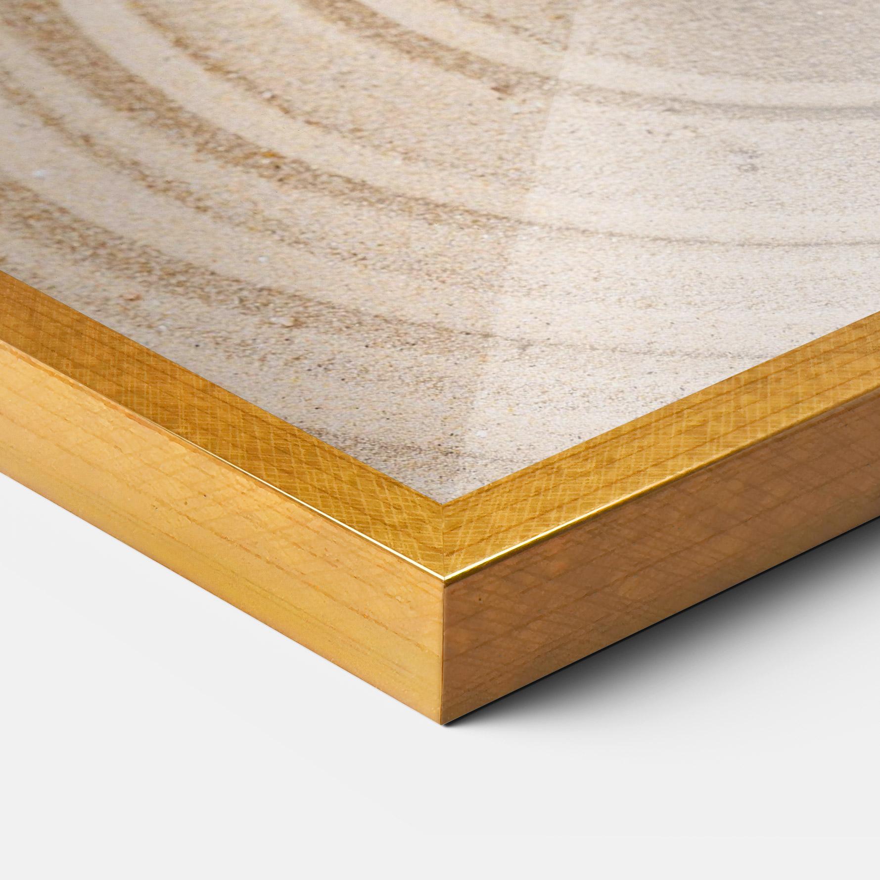 Gerahmte Poster Meditation Cream Stone mockup 3