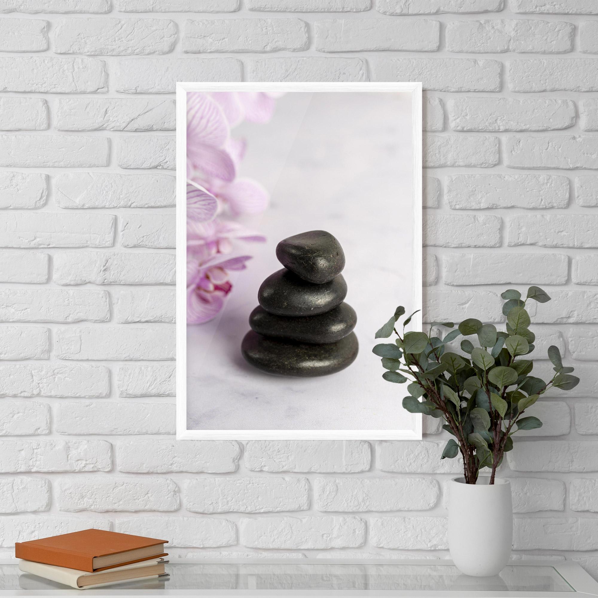 Gerahmte Poster Small Stones mockup 5