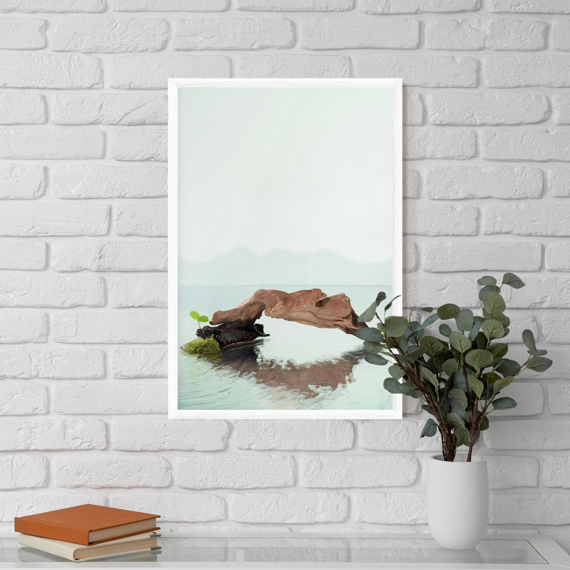 Gerahmte Poster Water Rock View mockup 5