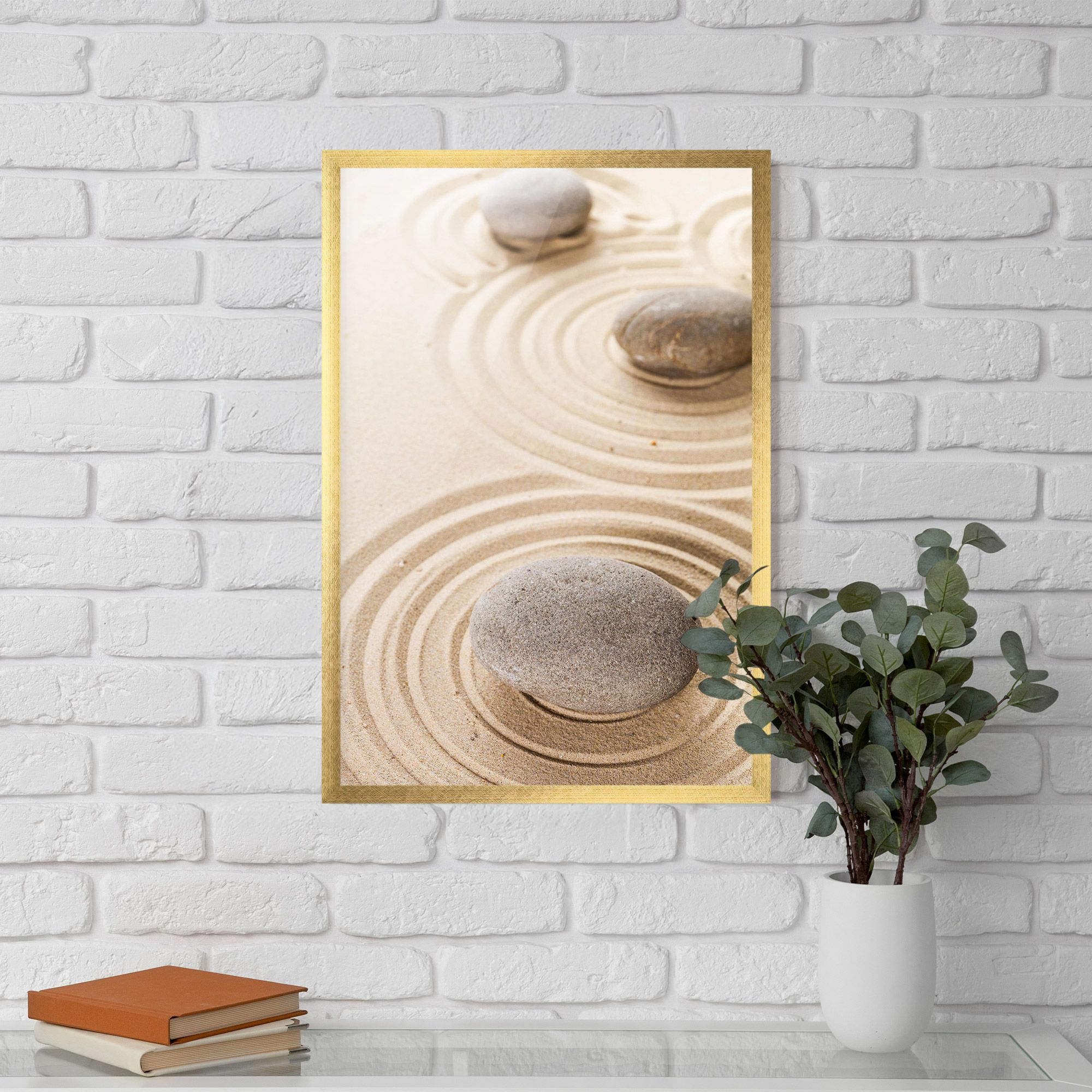 Meditation Cream Stone mockup 5
