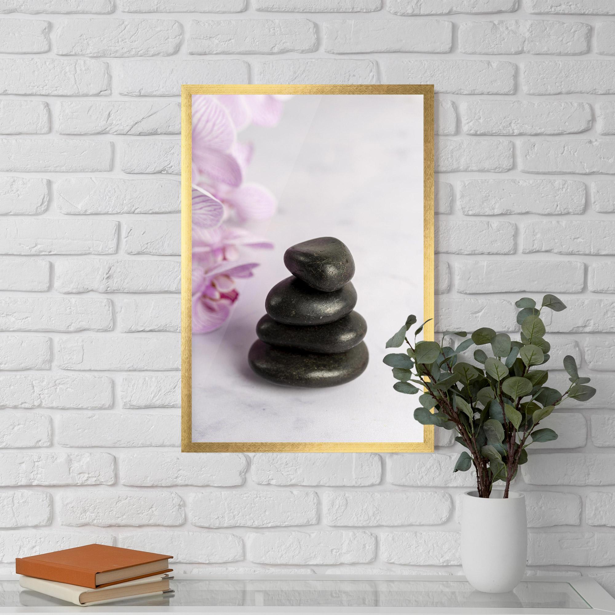 Gerahmte Poster Small Stones mockup 5