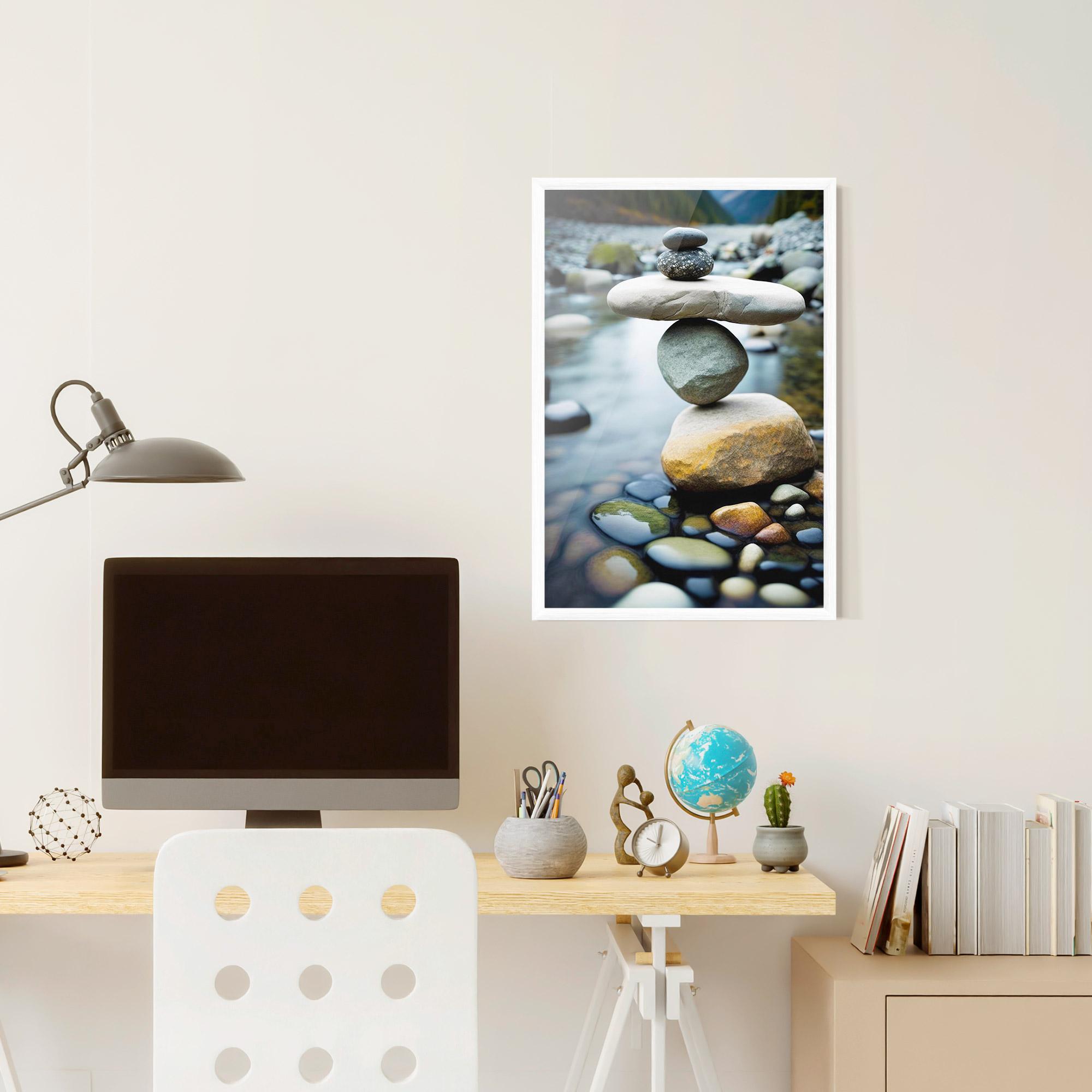 Gerahmte Poster Balanced Rocks mockup 6