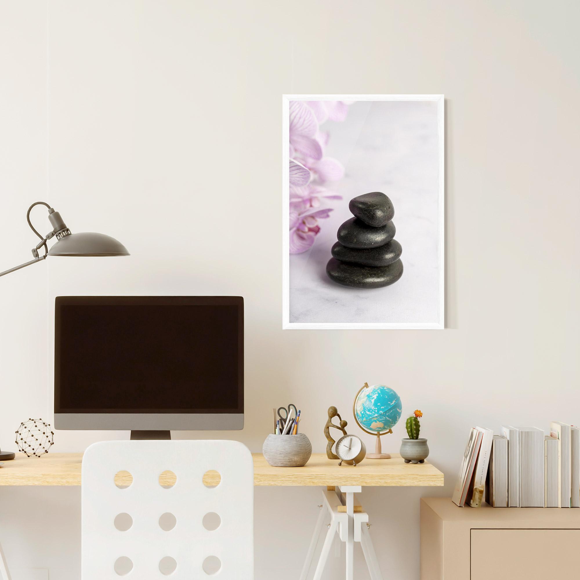 Gerahmte Poster Small Stones mockup 6