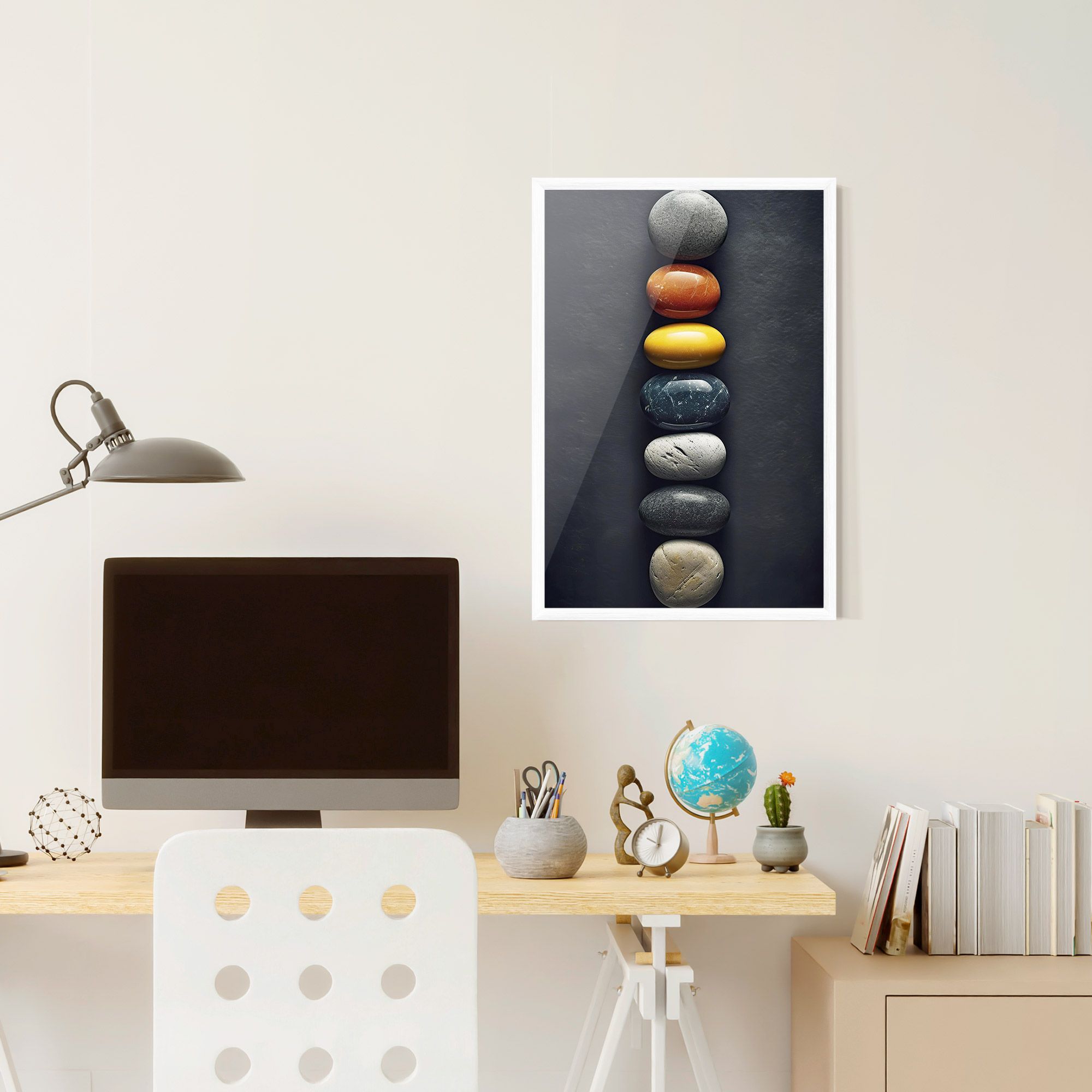 Zen Colorful Stones mockup 6