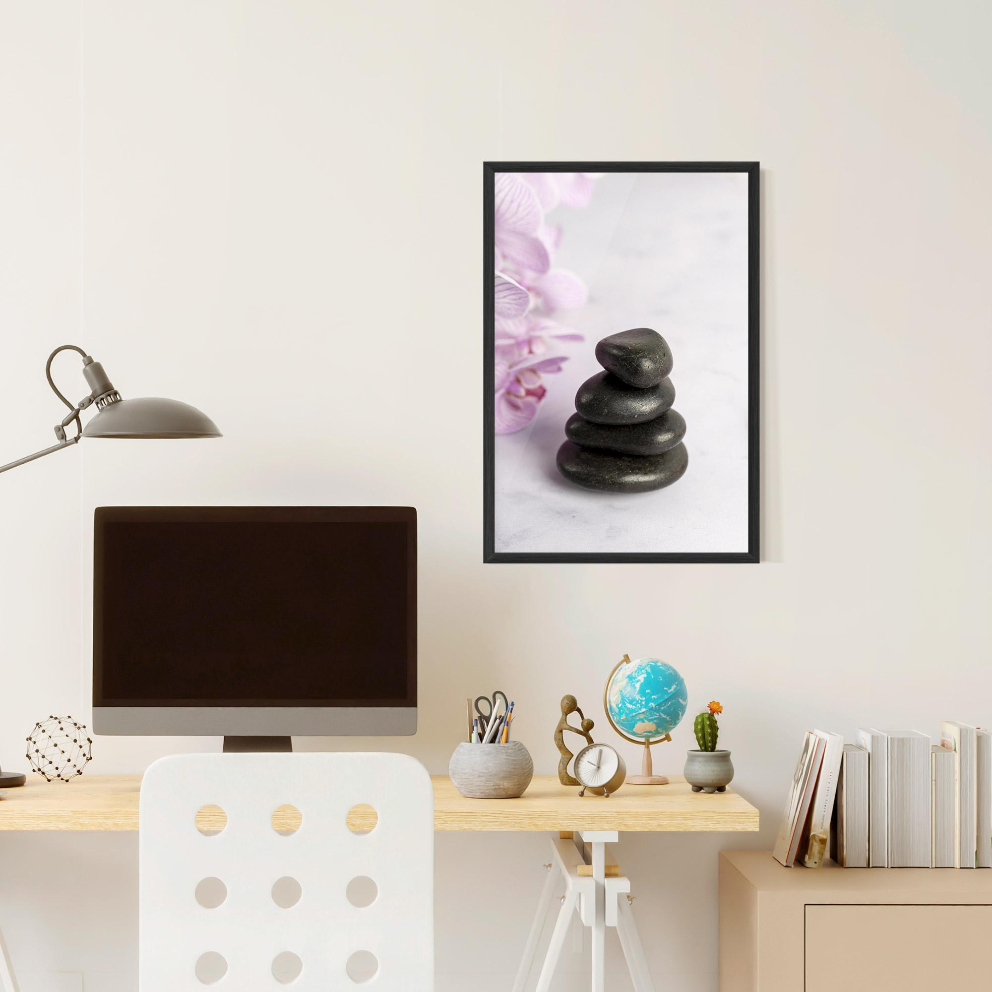 Gerahmte Poster Small Stones mockup 6