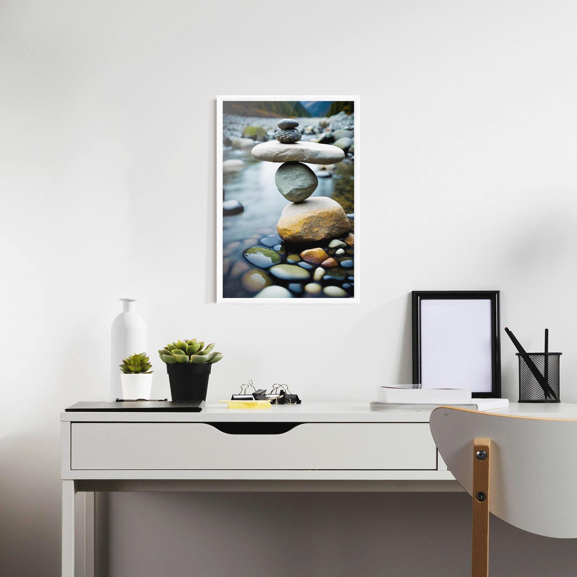 Gerahmte Poster Balanced Rocks mockup 7