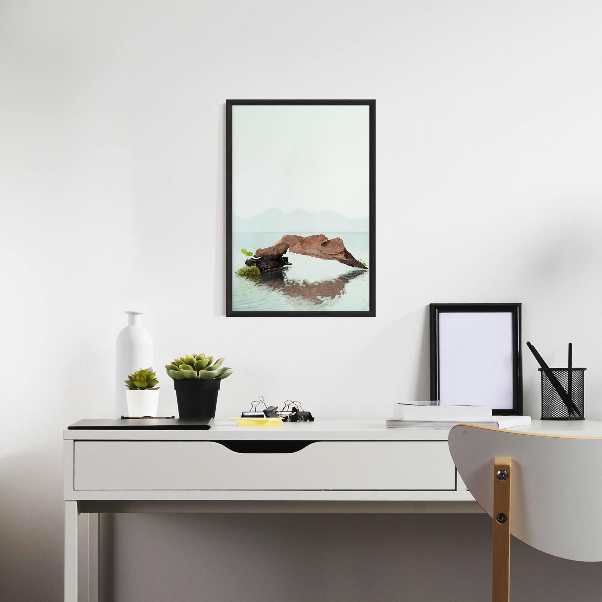 Gerahmte Poster Water Rock View mockup 7