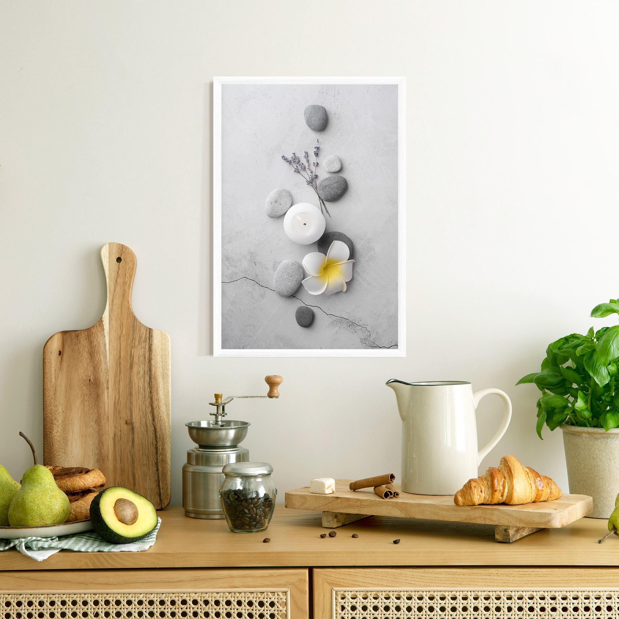 Gerahmte Poster Feng Shui Stones mockup 8