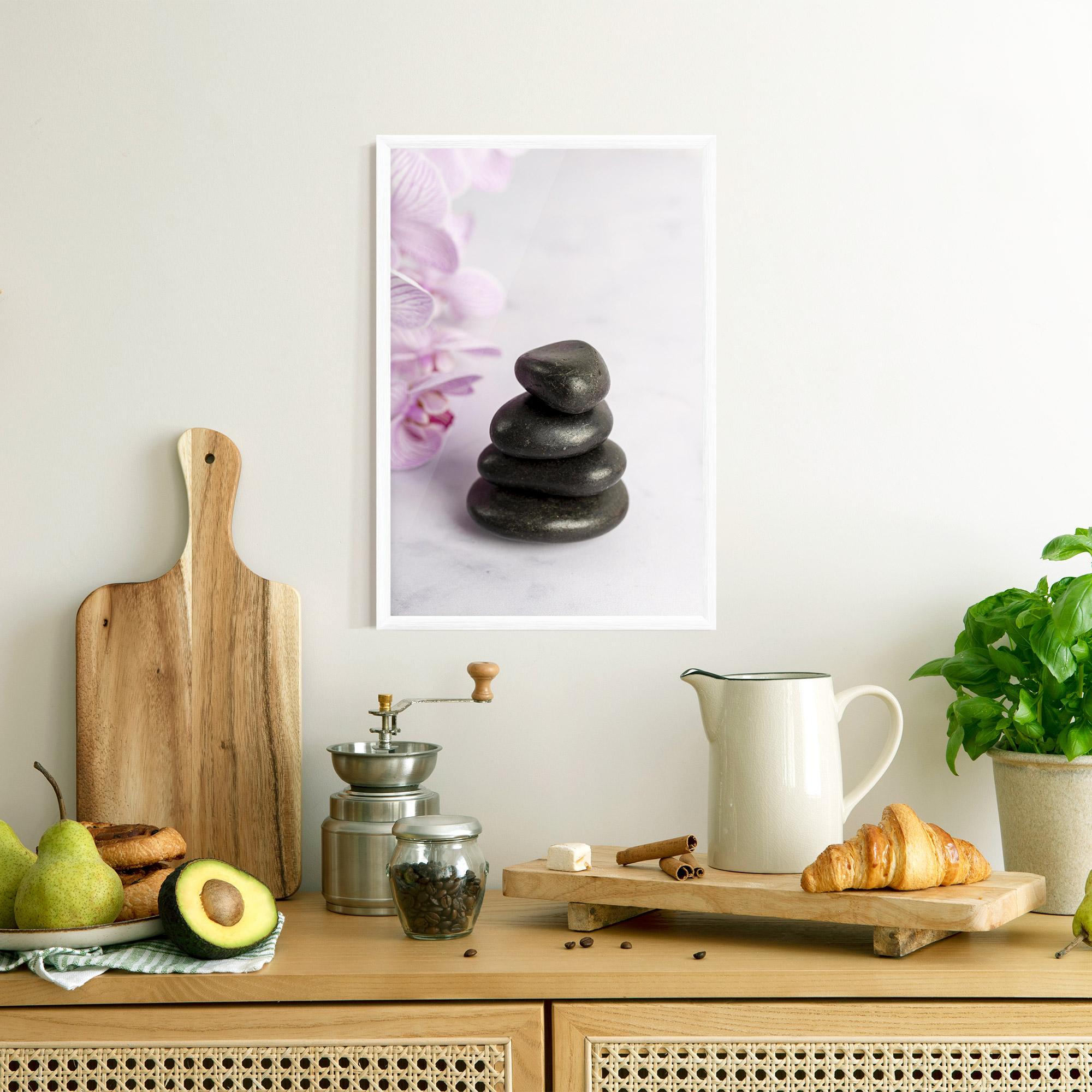 Gerahmte Poster Small Stones mockup 8