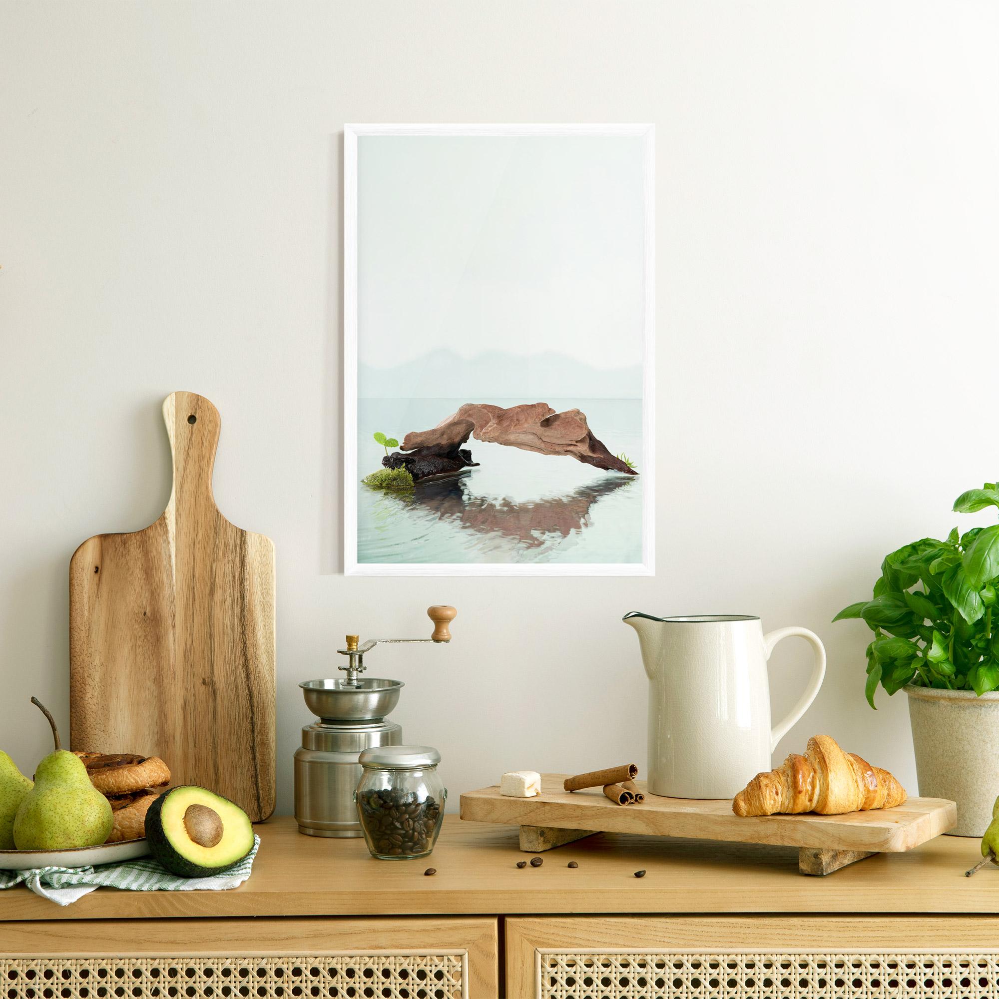 Gerahmte Poster Water Rock View mockup 8