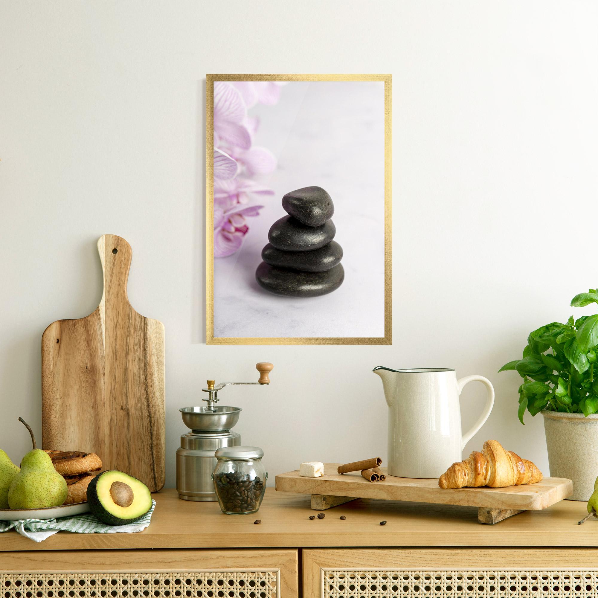 Gerahmte Poster Small Stones mockup 8