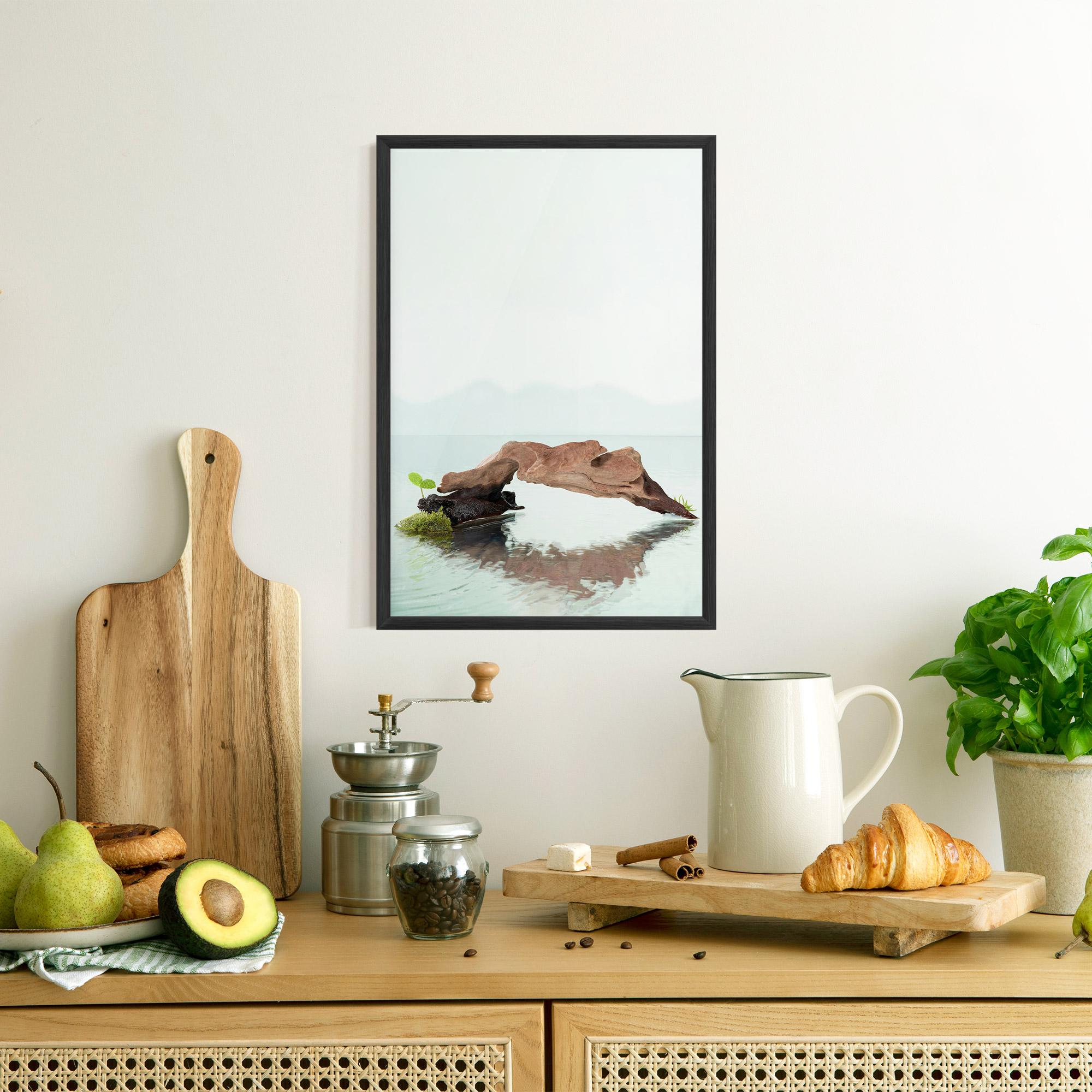 Gerahmte Poster Water Rock View mockup 8