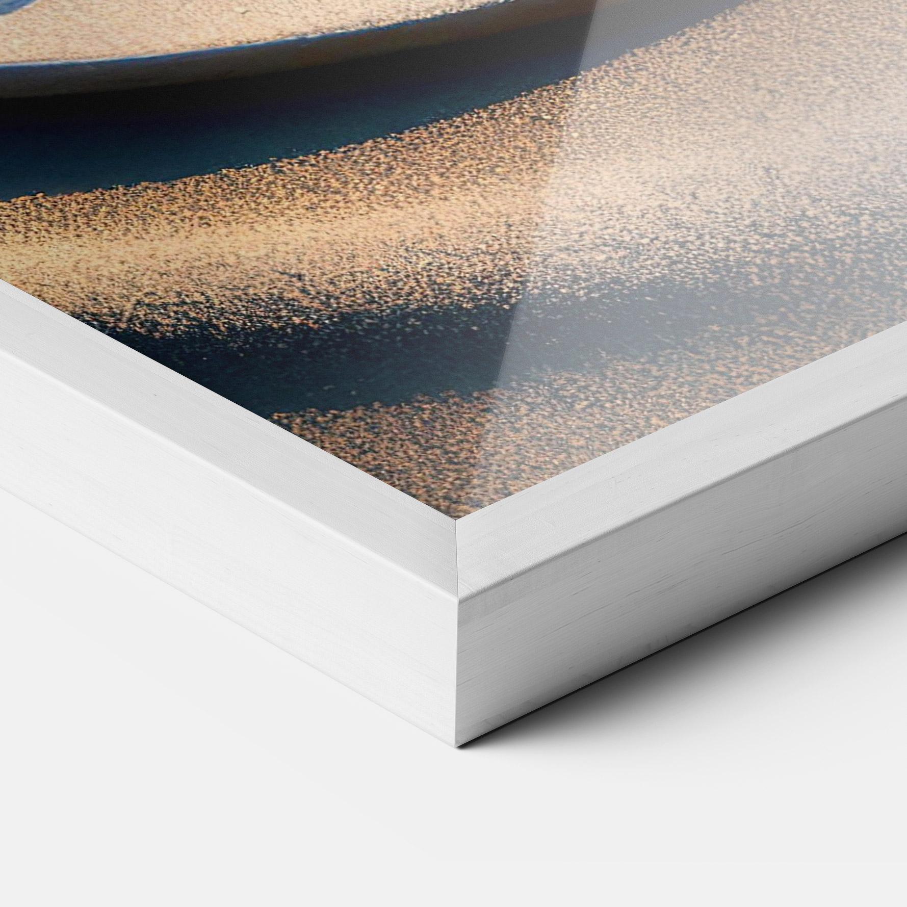 Gerahmte Poster Pretty Sand Yinyang mockup 3