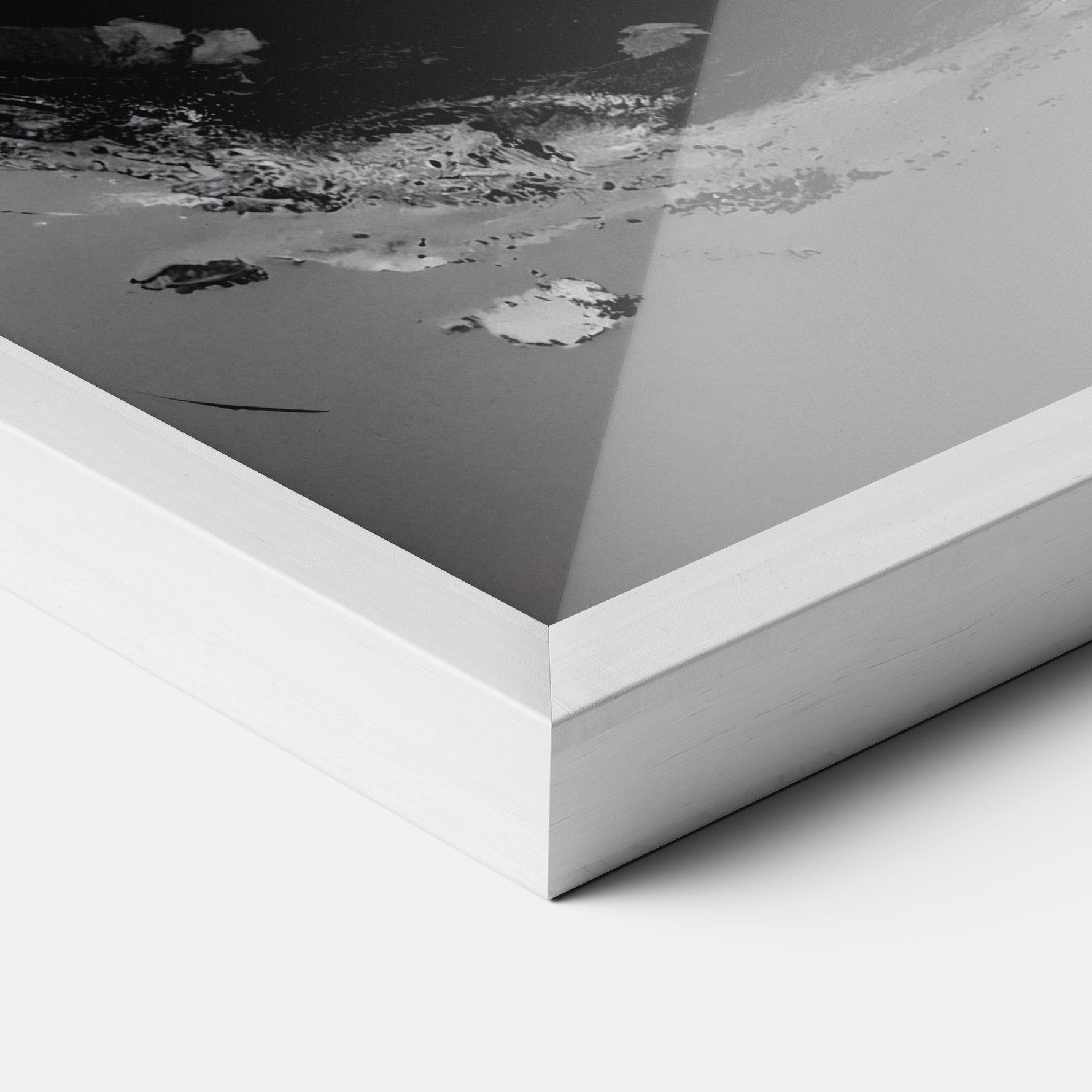 Gerahmte Poster Yinyangblack Smoke mockup 3