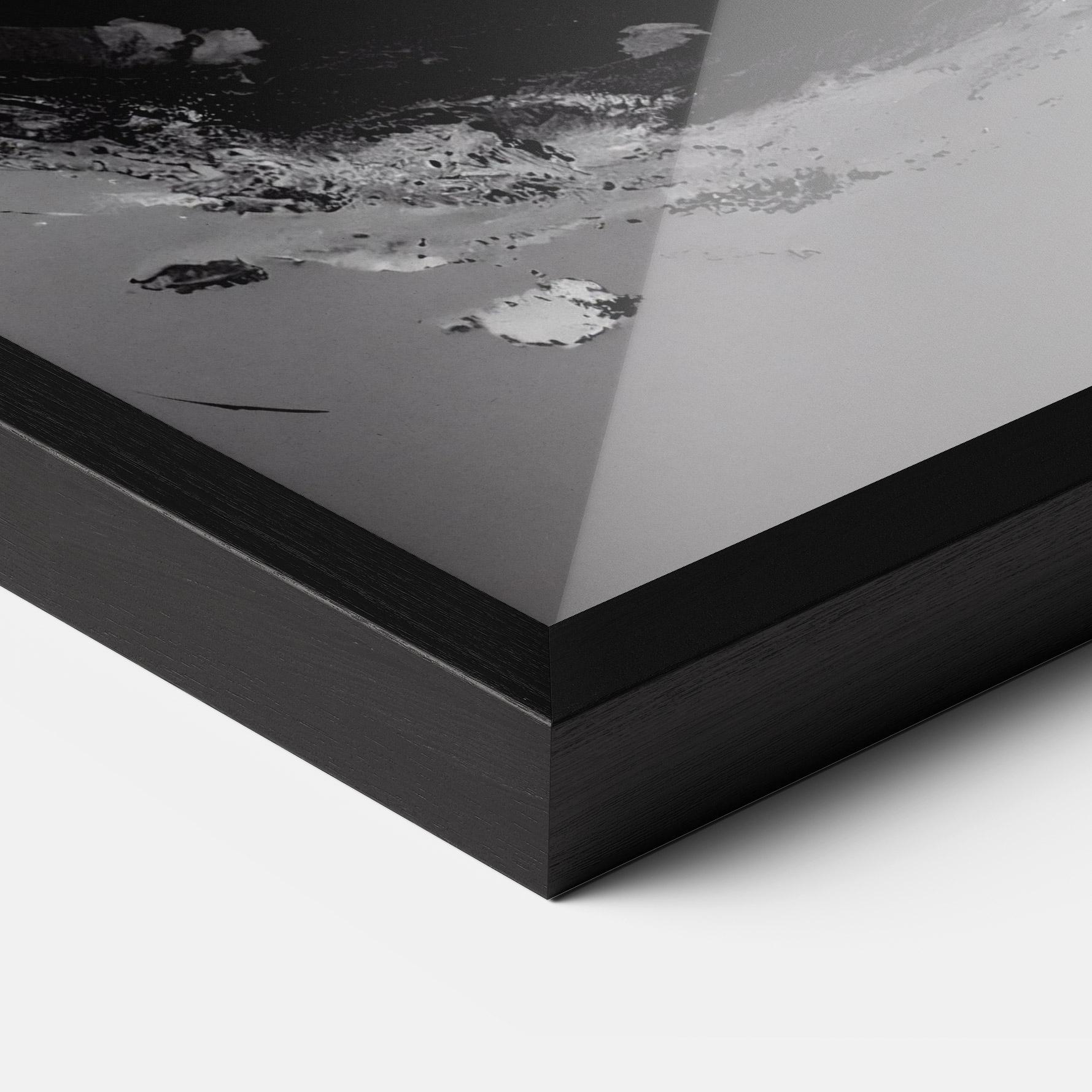 Gerahmte Poster Yinyangblack Smoke mockup 3