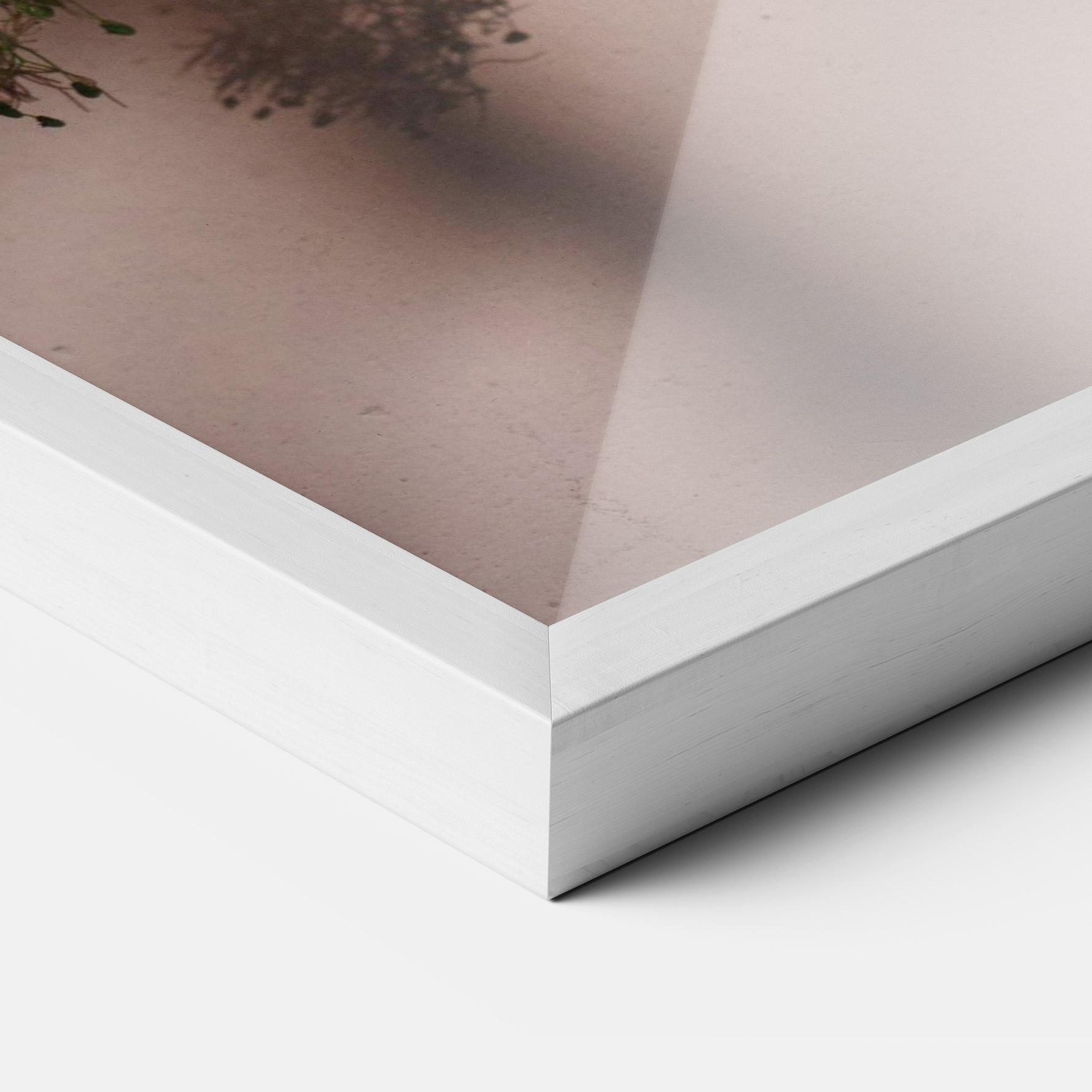 Gerahmte Poster Pastel Orange Bouquet mockup 3