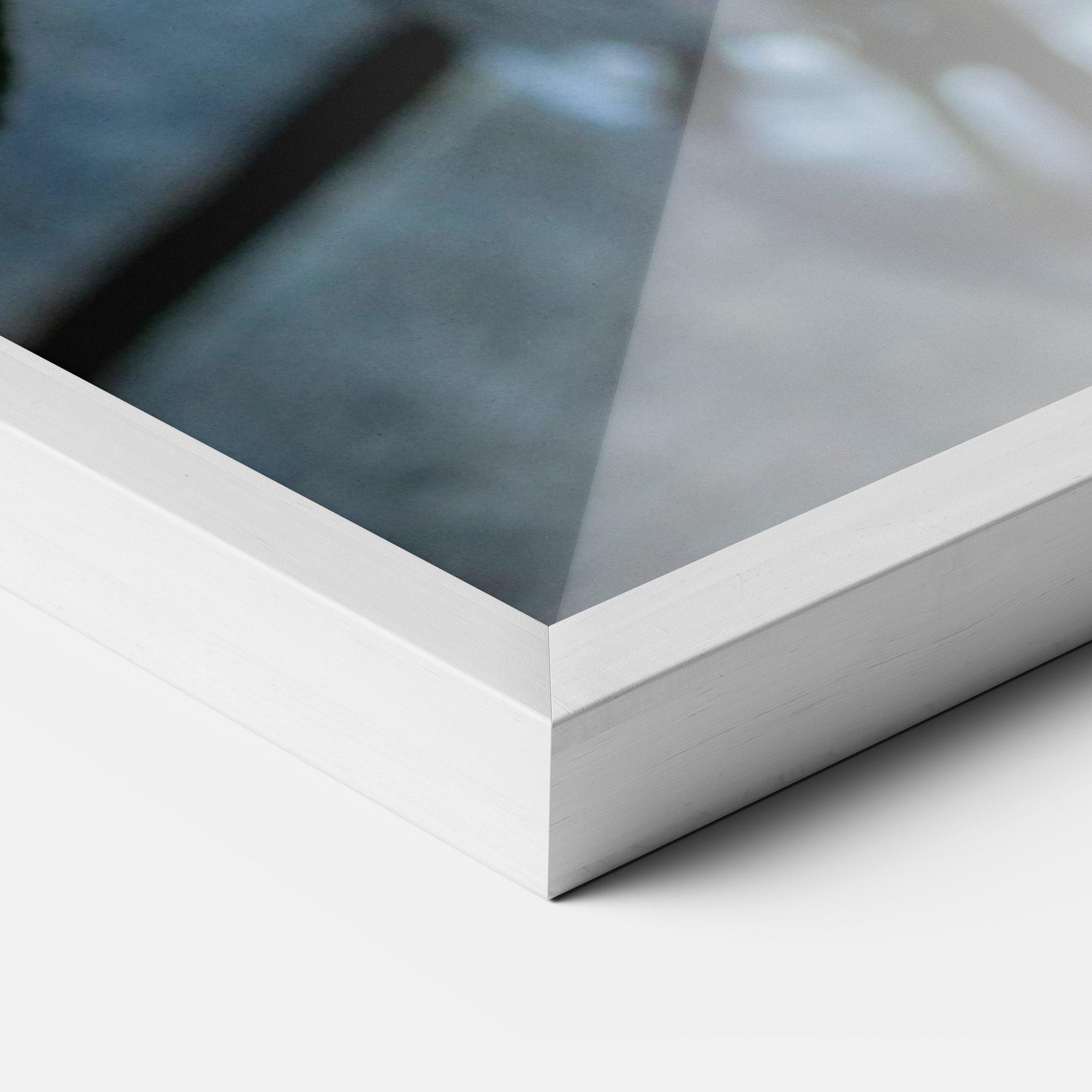 Gerahmte Poster Red Orange Roses Bouquet mockup 3