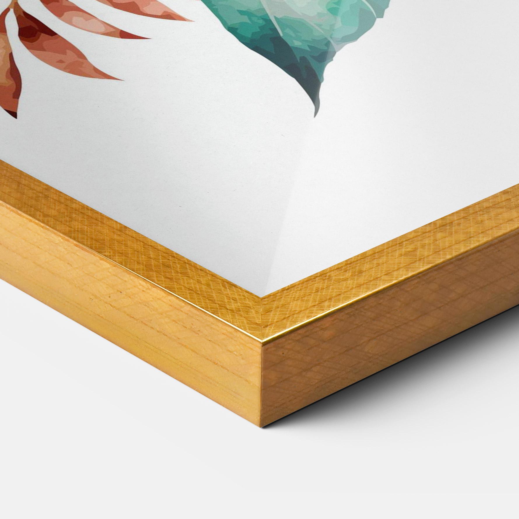 Gerahmte Poster Bouquet Of Pink Roses mockup 3