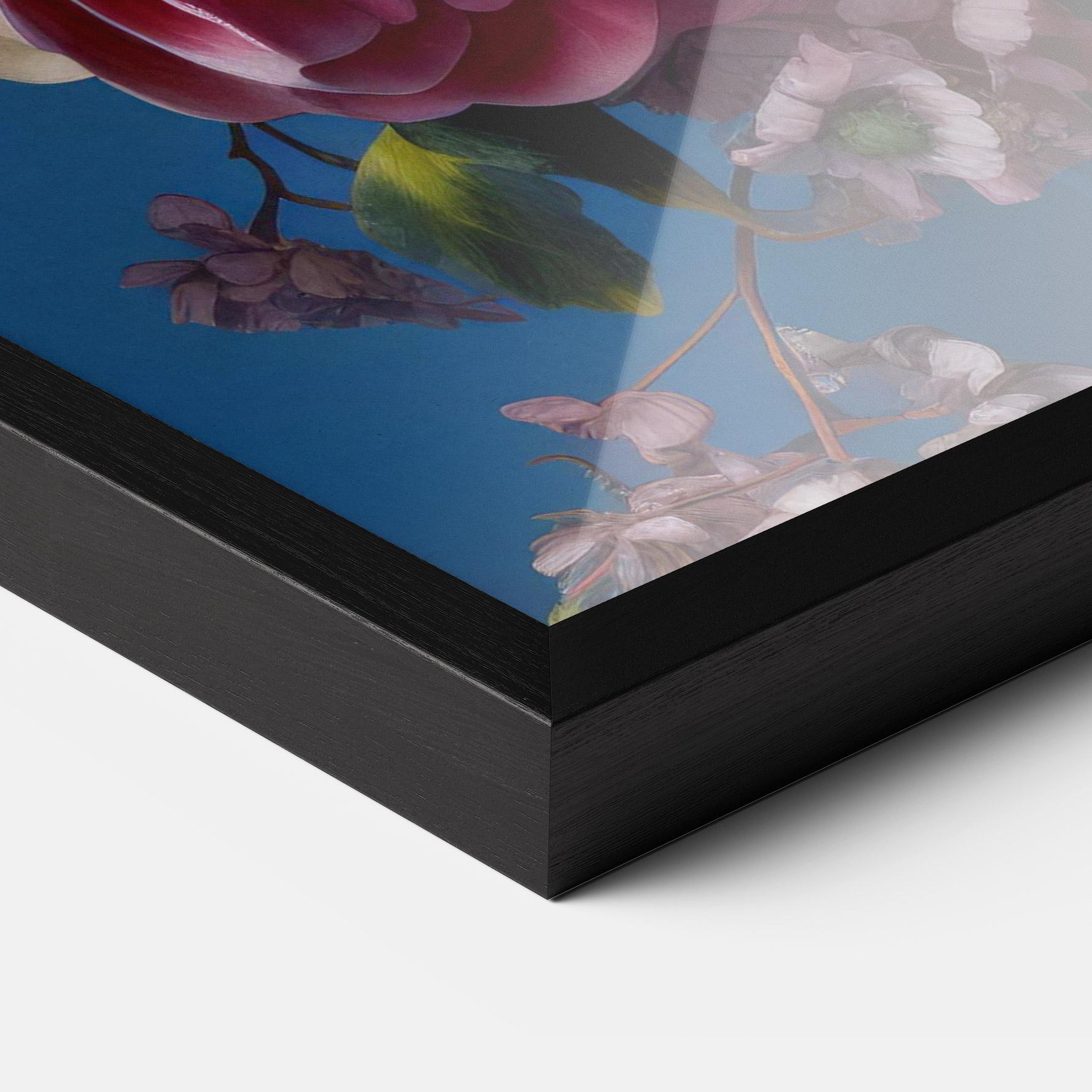 Gerahmte Poster Colorful Flower Bouquet mockup 3