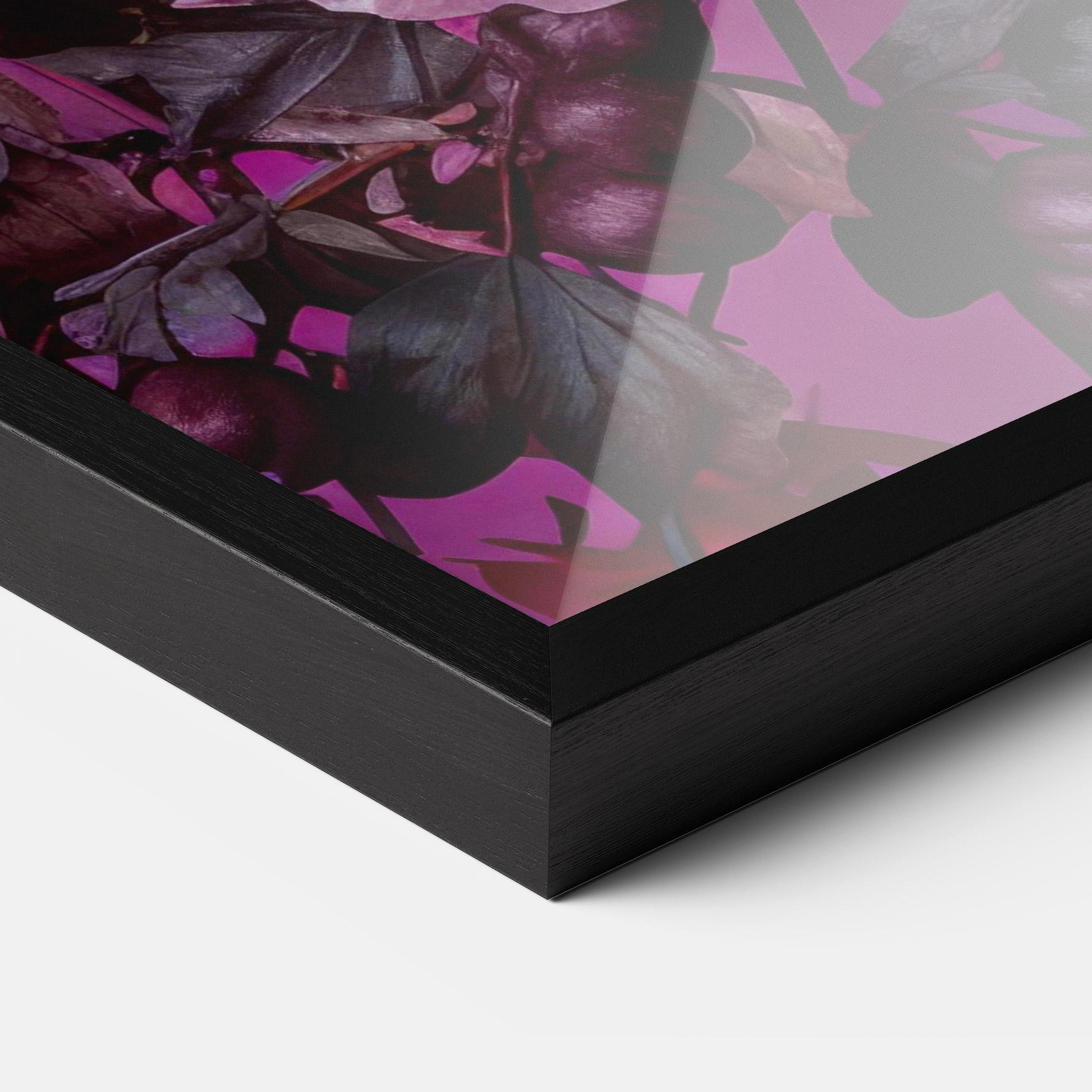 Gerahmte Poster Pink Red Bouquet mockup 3