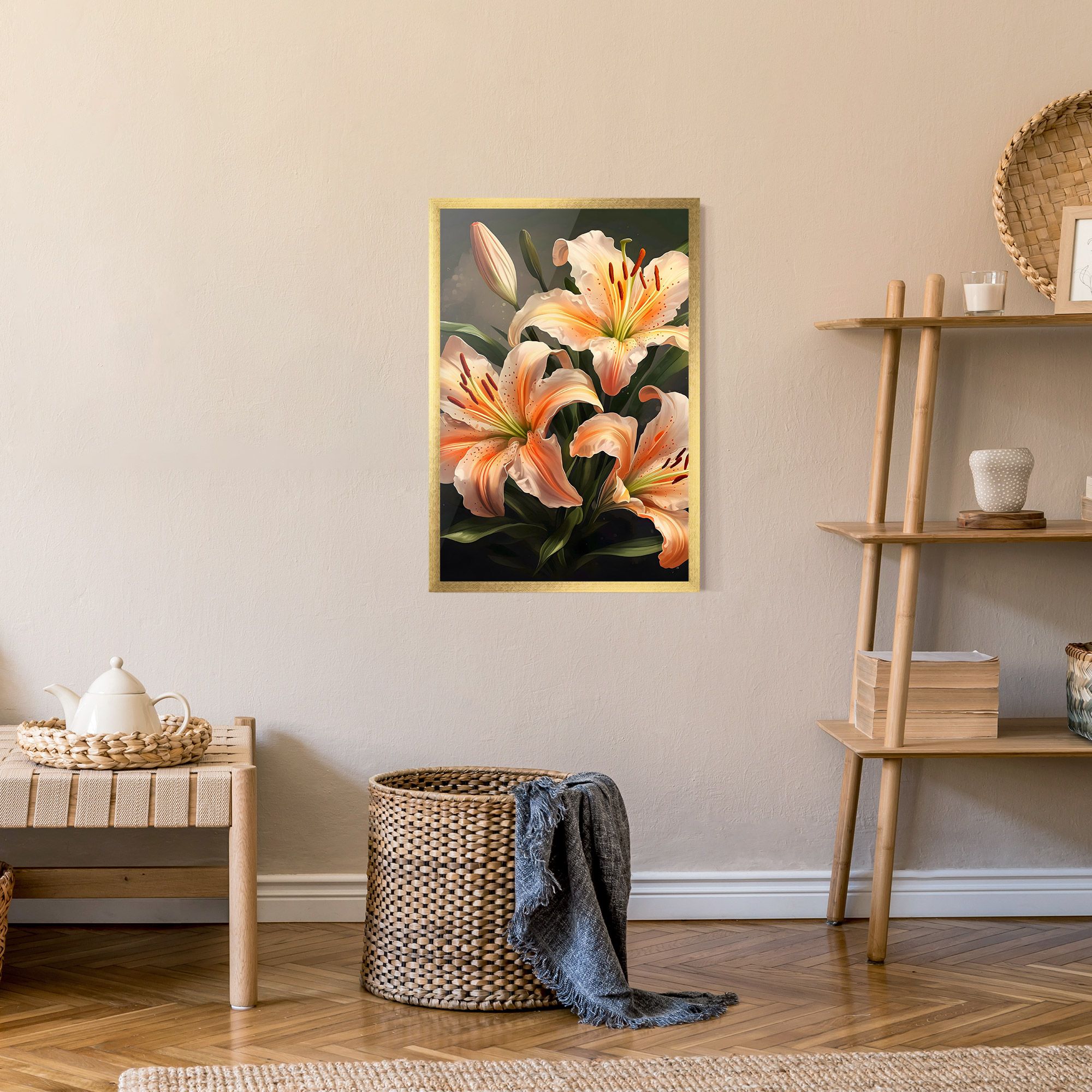 Light Orange Lily mockup 9