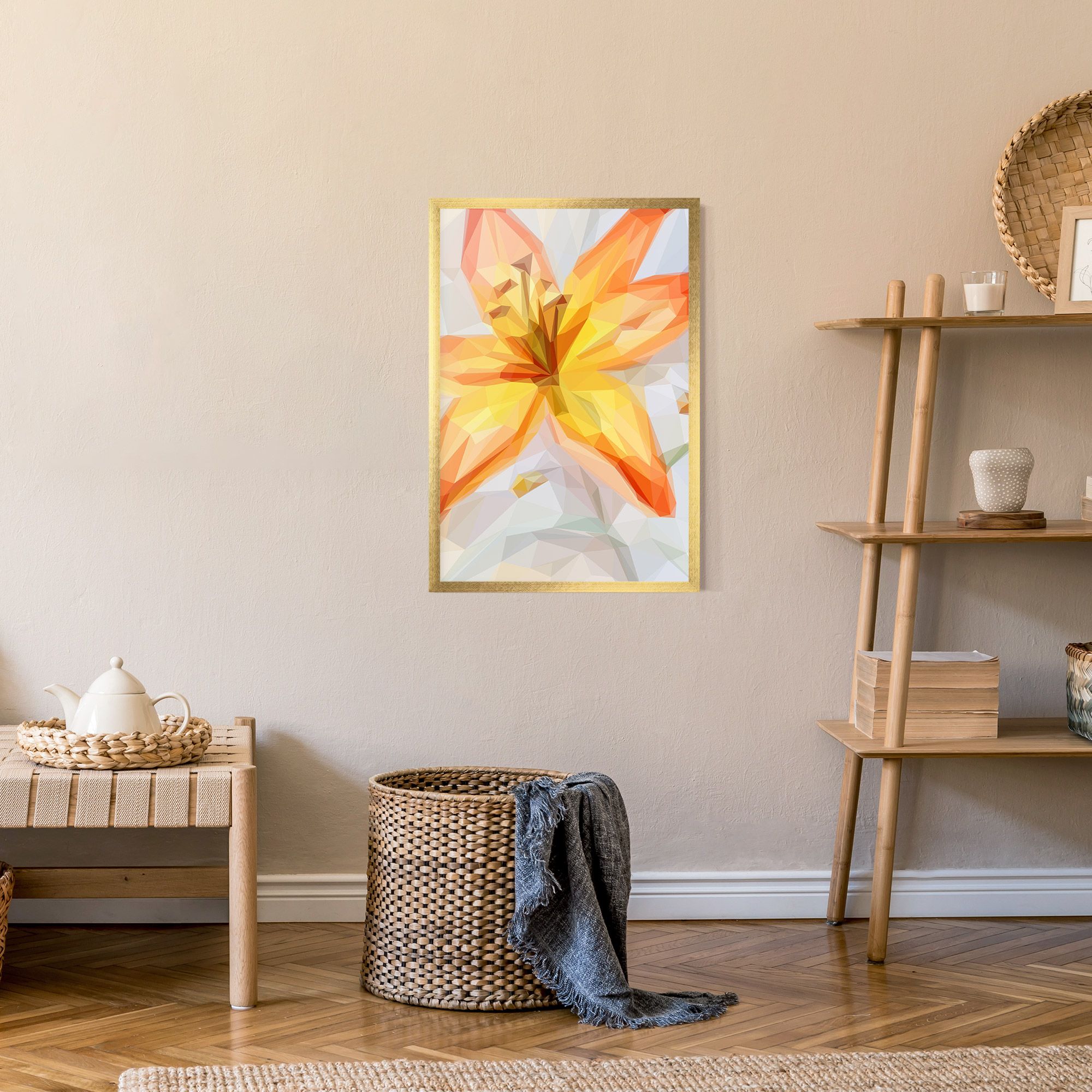 Yellow Orange Lily mockup 9