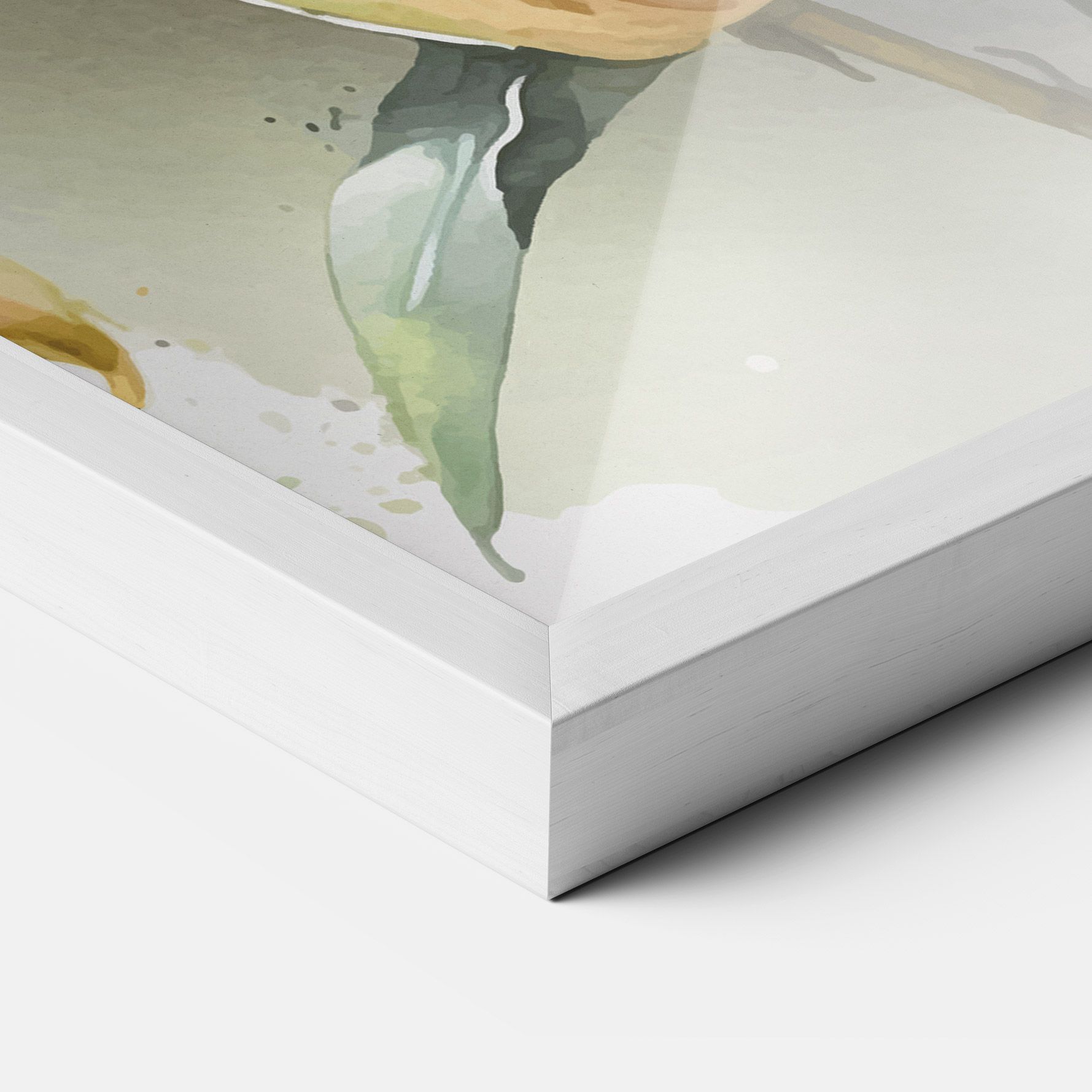 White Orange Lily mockup 3