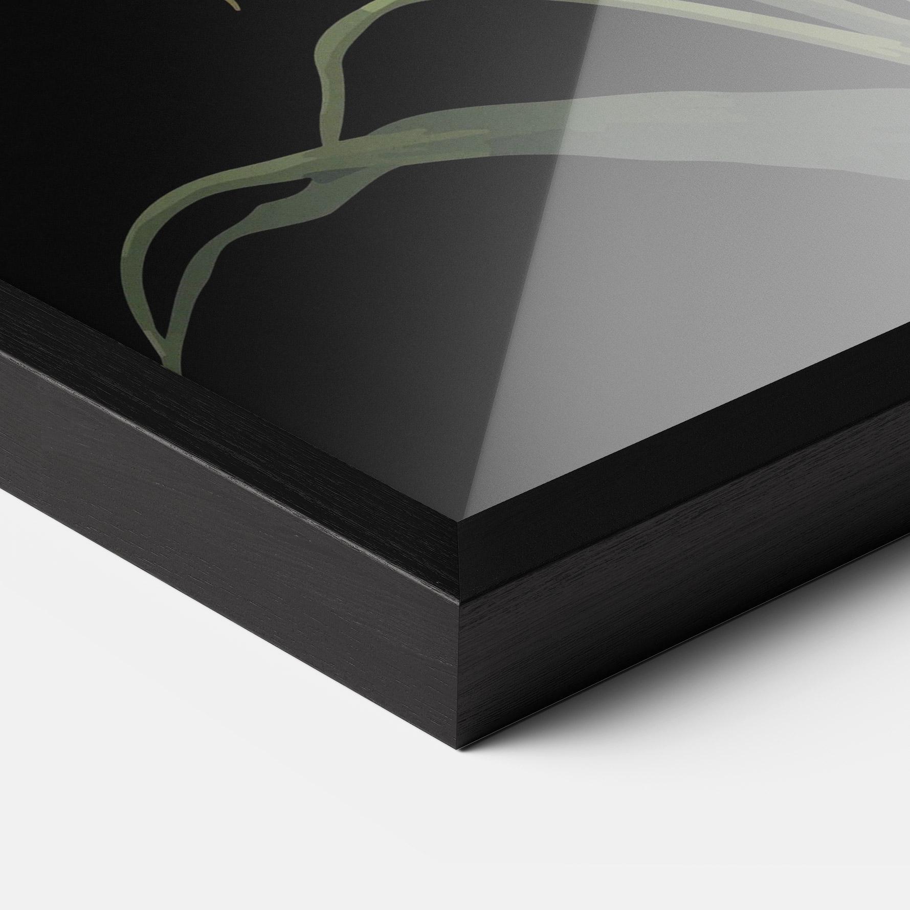 Gerahmte Poster Columbia White Lily mockup 3