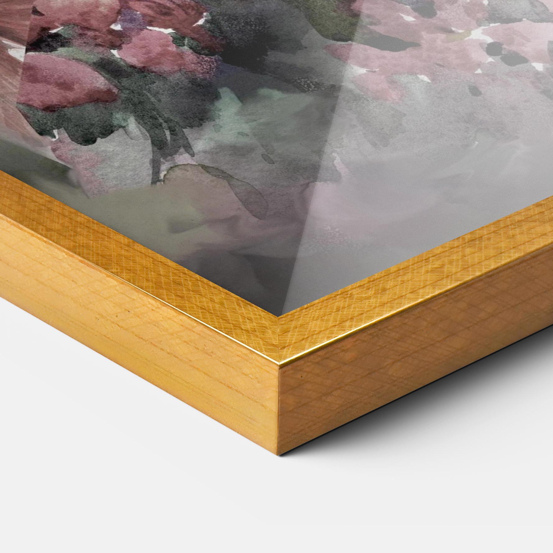 Gerahmte Poster Contrastul De Flori mockup 3