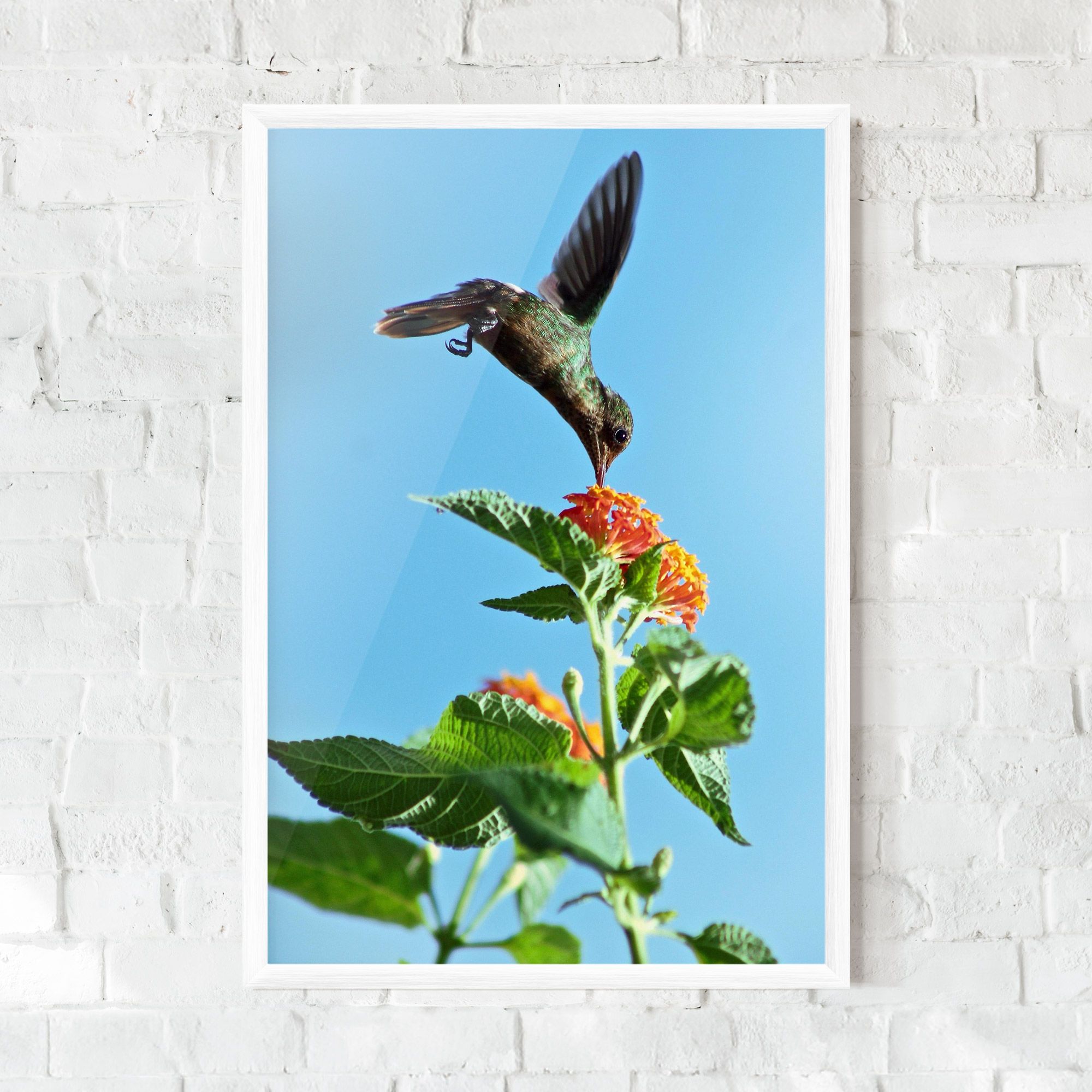 Bird Exotic Flower mockup 0