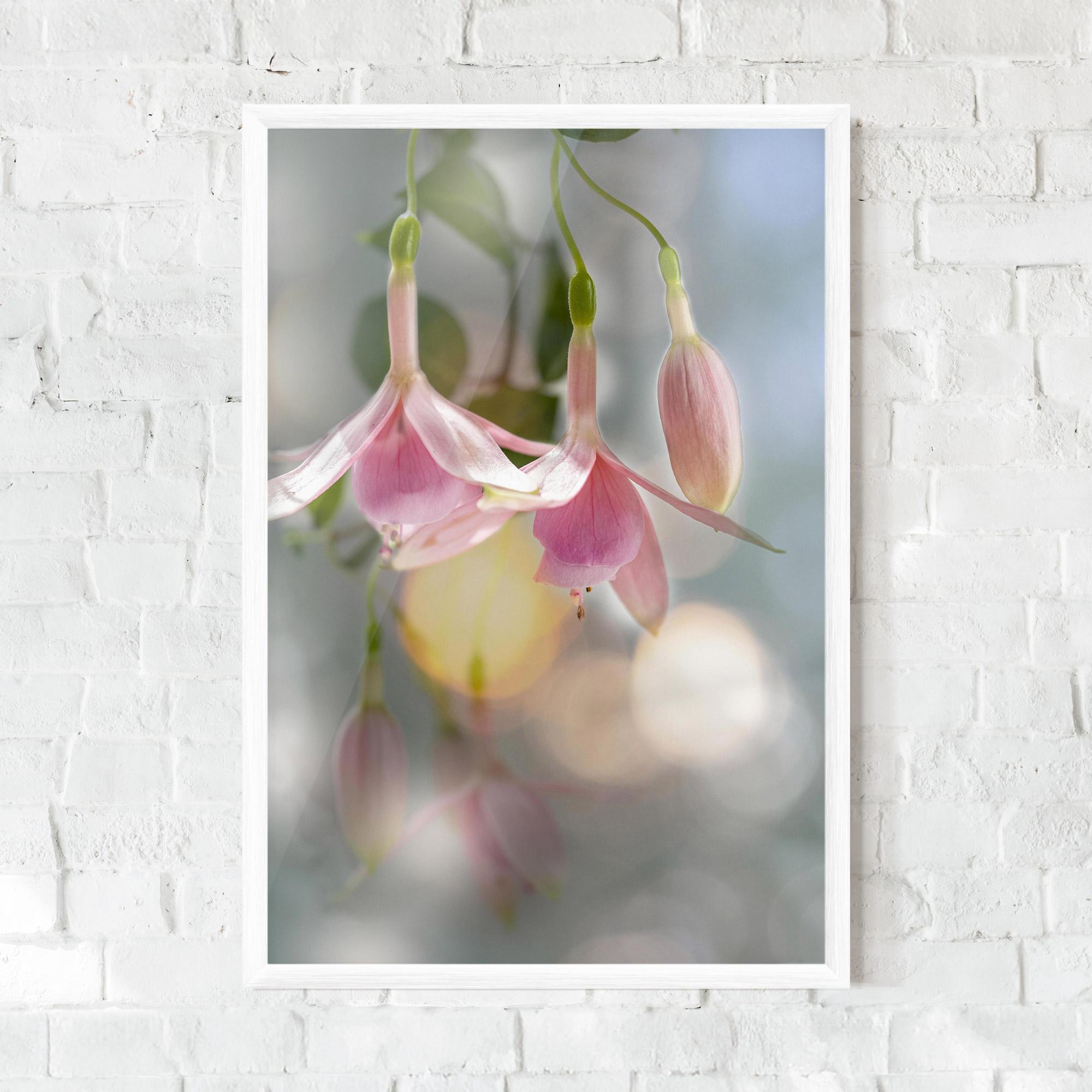 Gerahmte Poster Dreamy Pink Exotic mockup 0