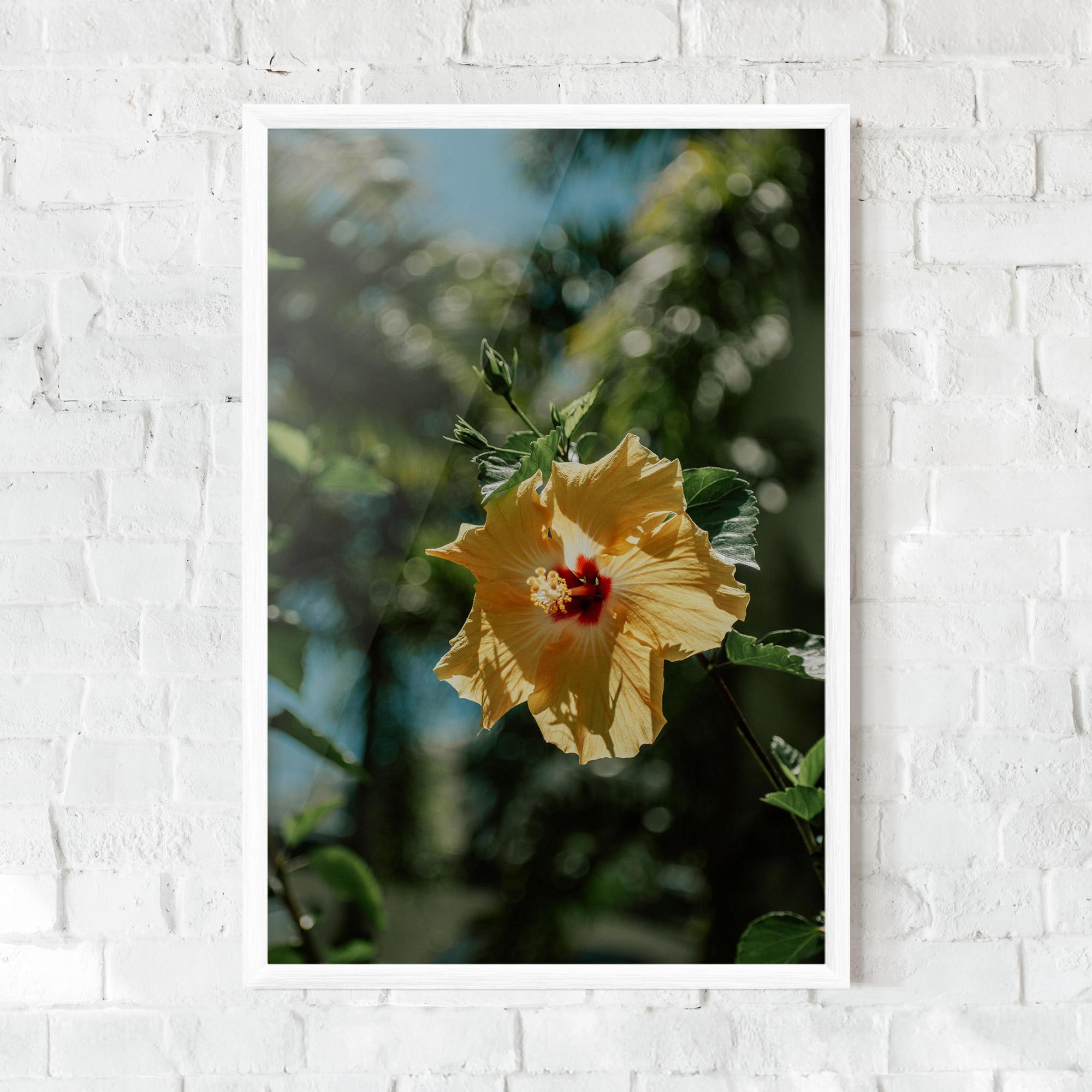 Gerahmte Poster Yellow Pretty Exotic mockup 0