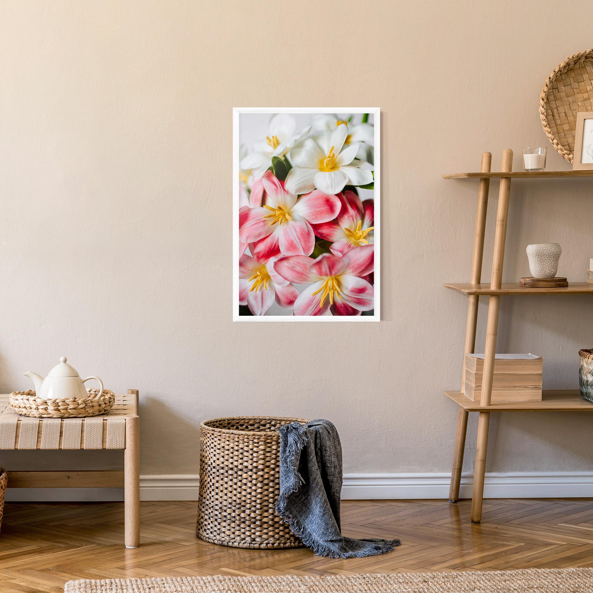Gerahmte Poster Beautiful Exotic Flower mockup 9