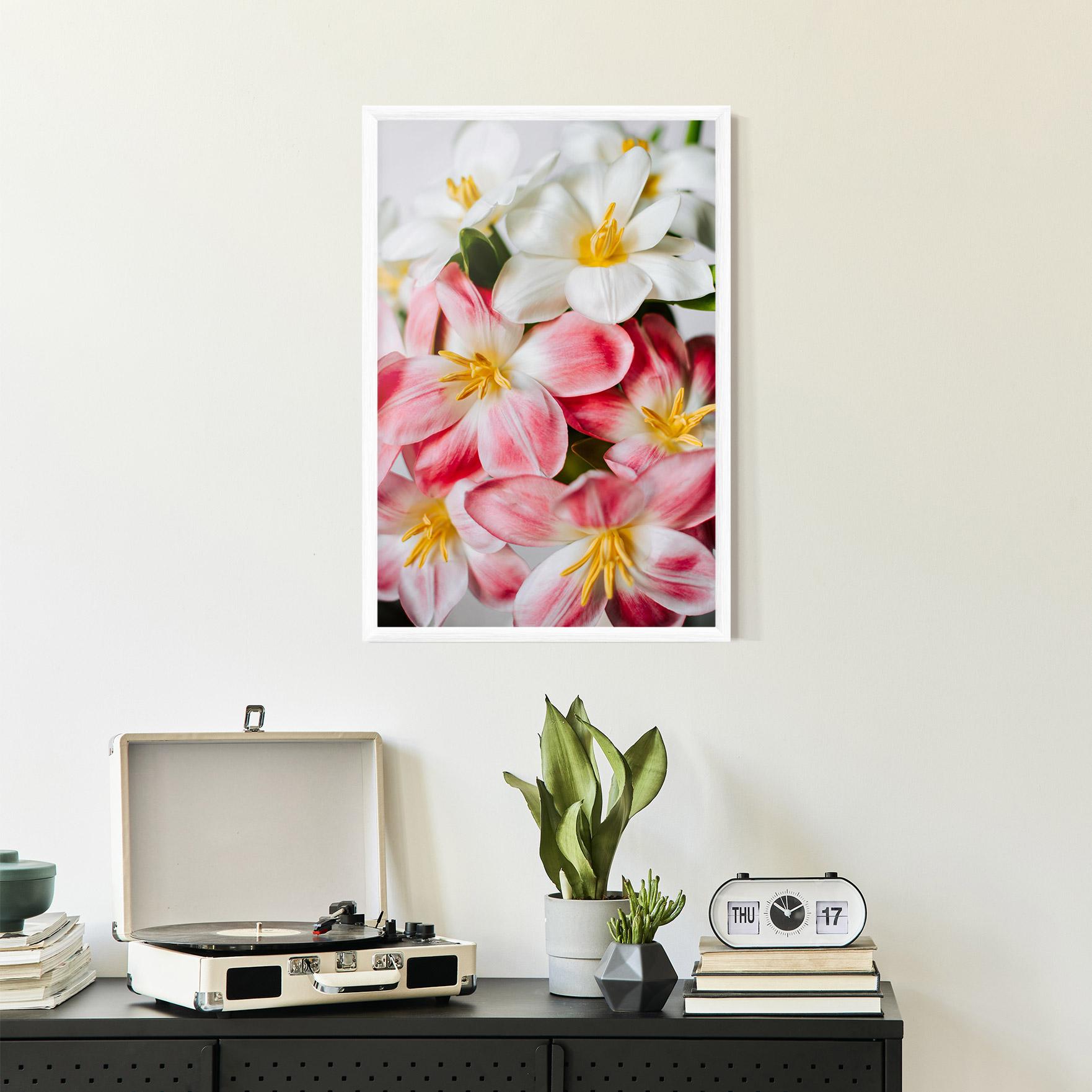 Gerahmte Poster Beautiful Exotic Flower mockup 2
