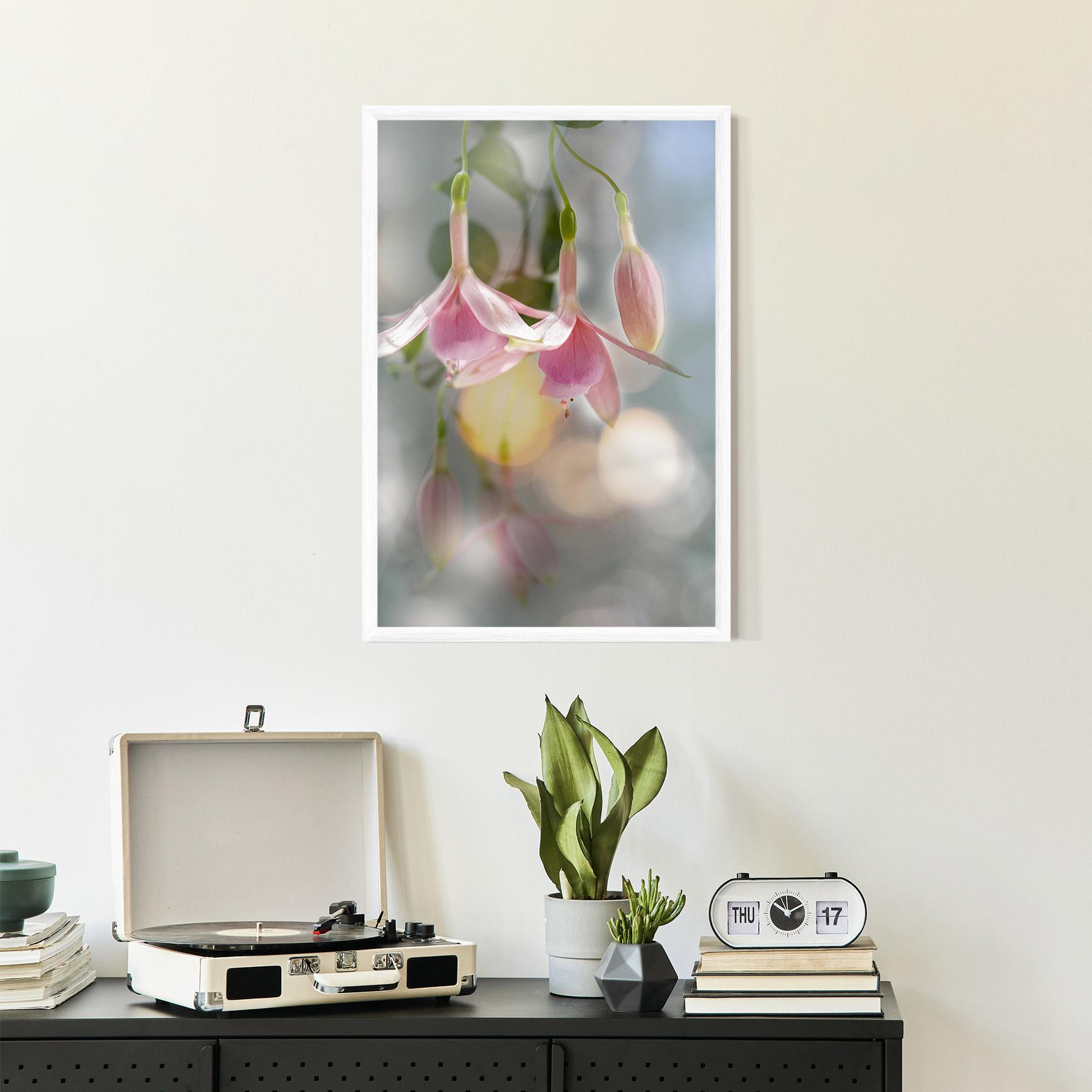 Gerahmte Poster Dreamy Pink Exotic mockup 2