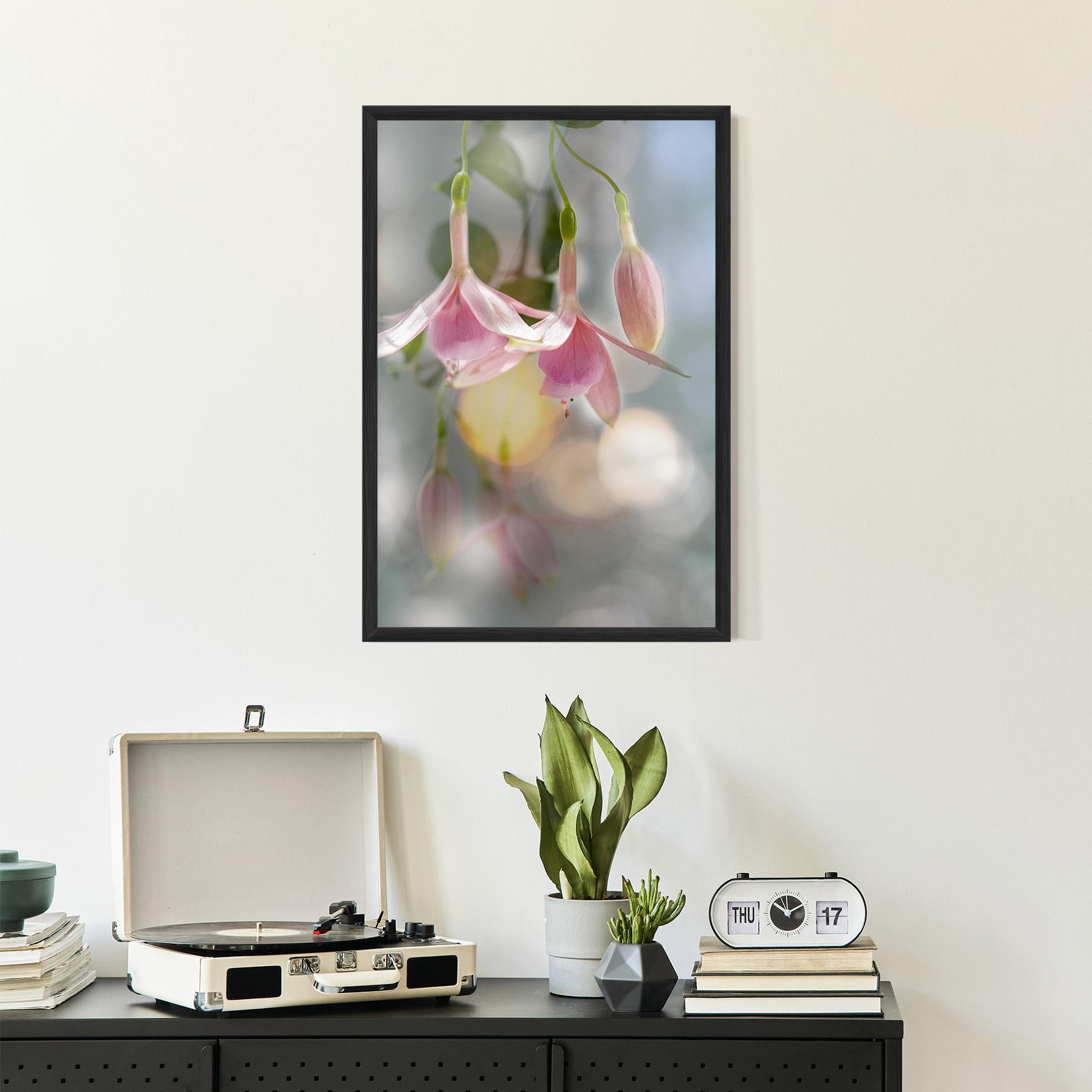 Gerahmte Poster Dreamy Pink Exotic mockup 2