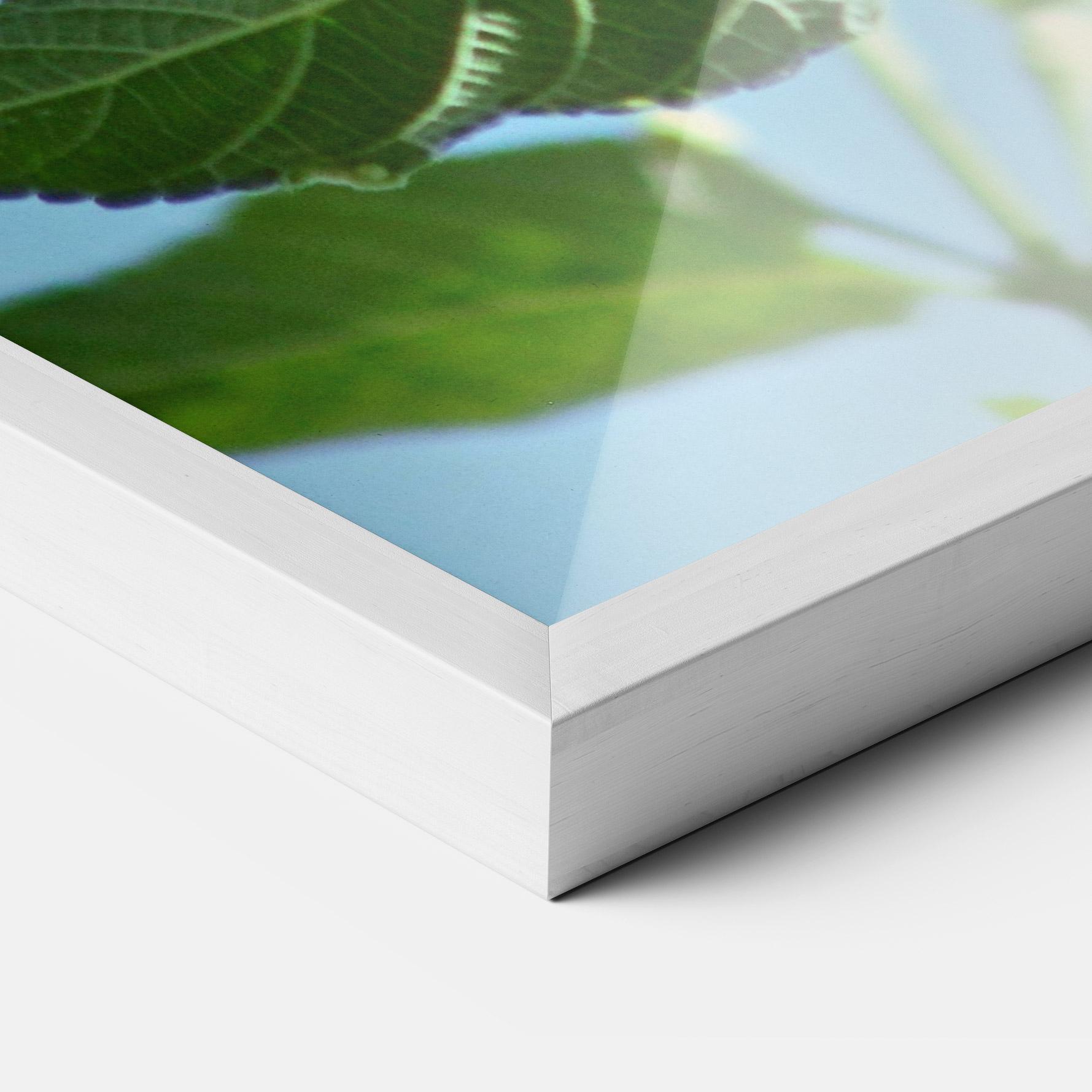 Gerahmte Poster Bird Exotic Flower mockup 3