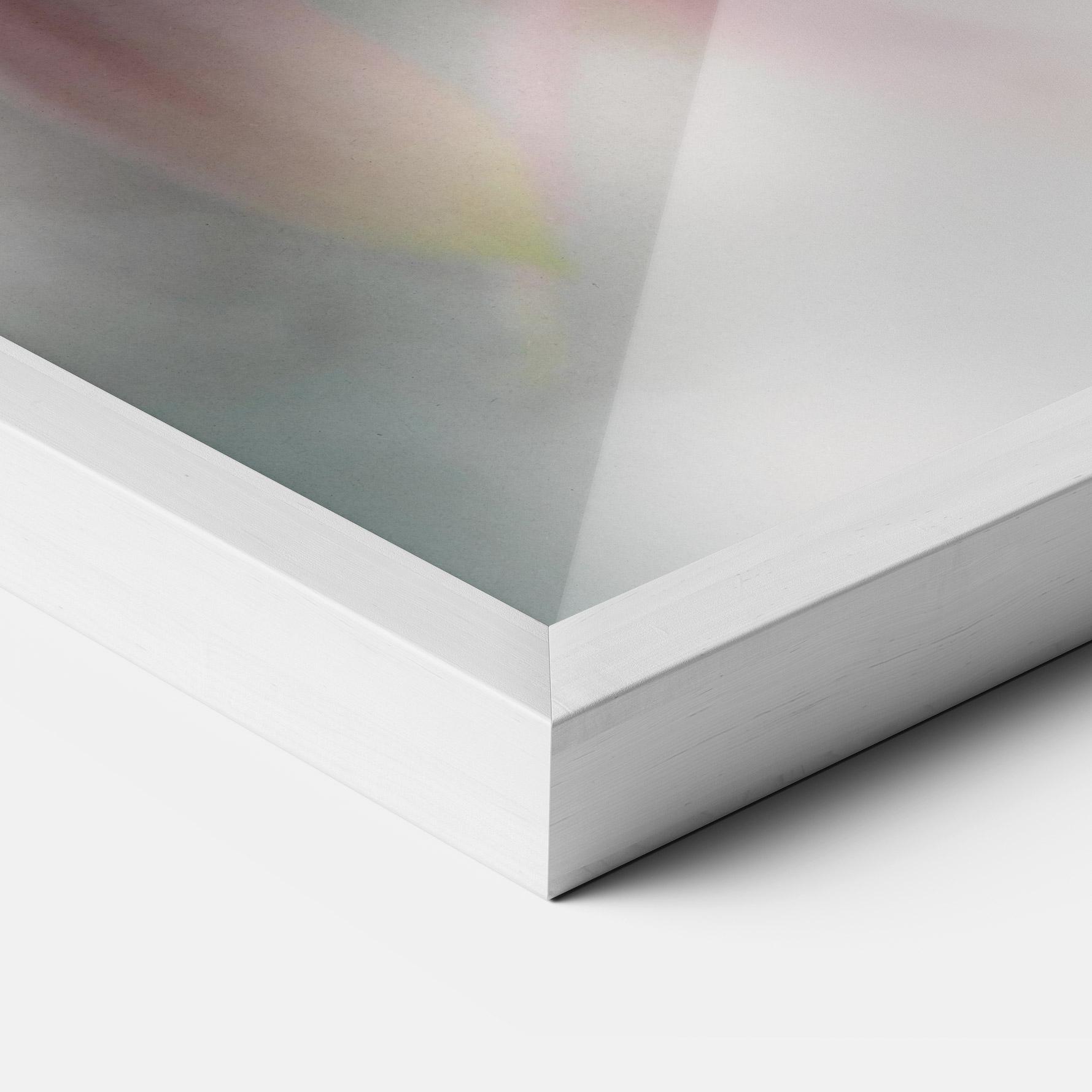 Gerahmte Poster Dreamy Pink Exotic mockup 3