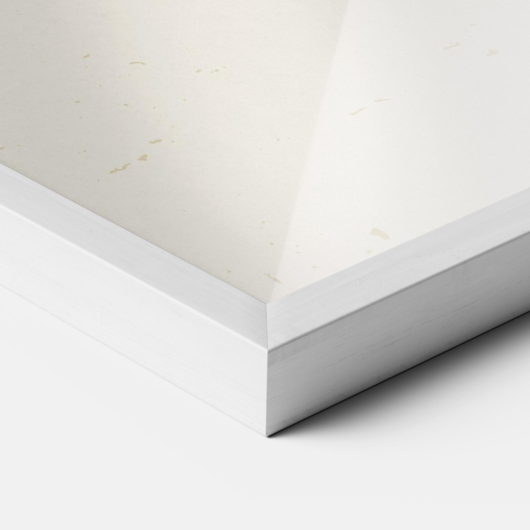 Gerahmte Poster Exotic Bird Flower mockup 3